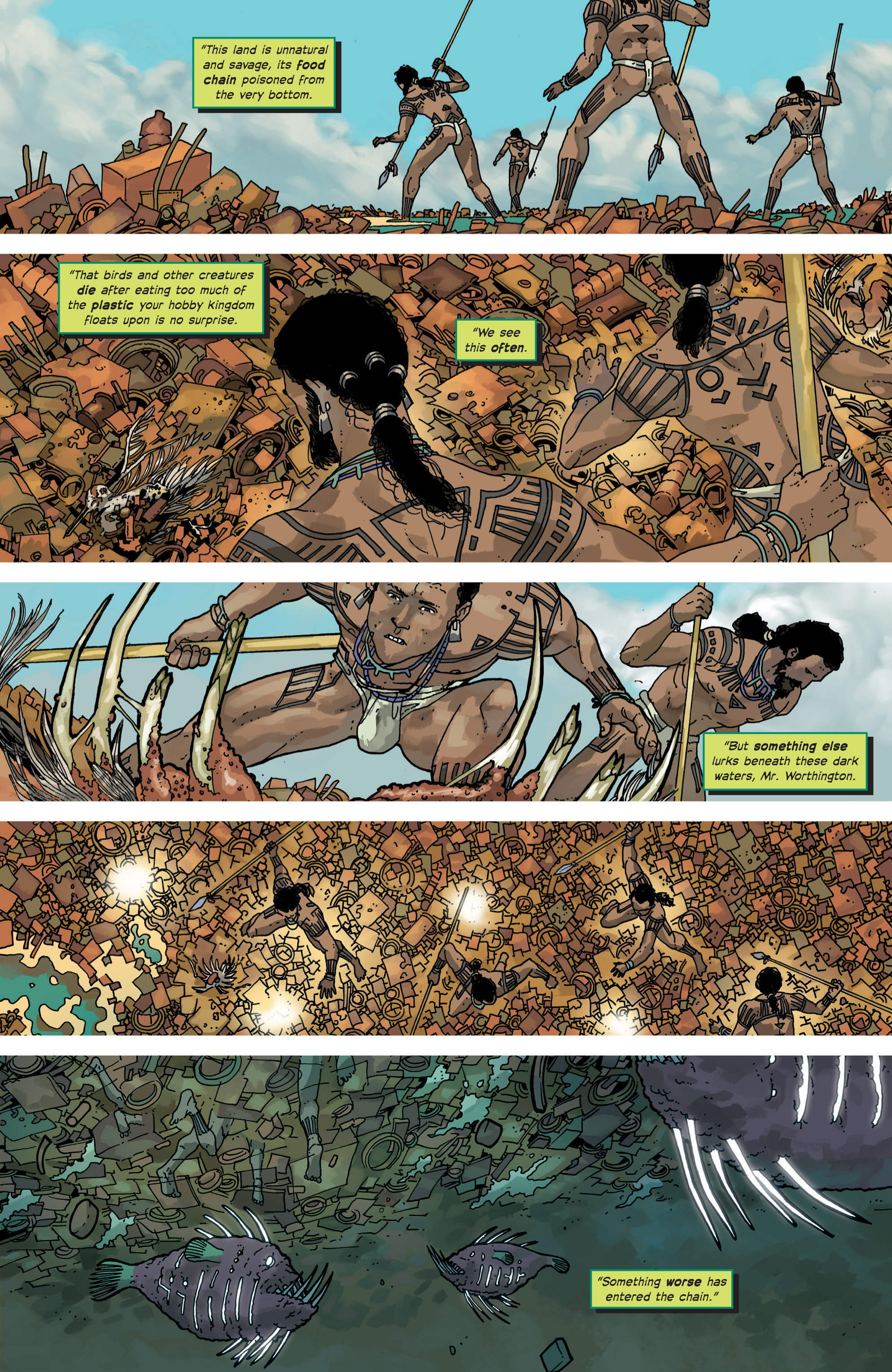 Read online Great Pacific comic -  Issue #8 - 17