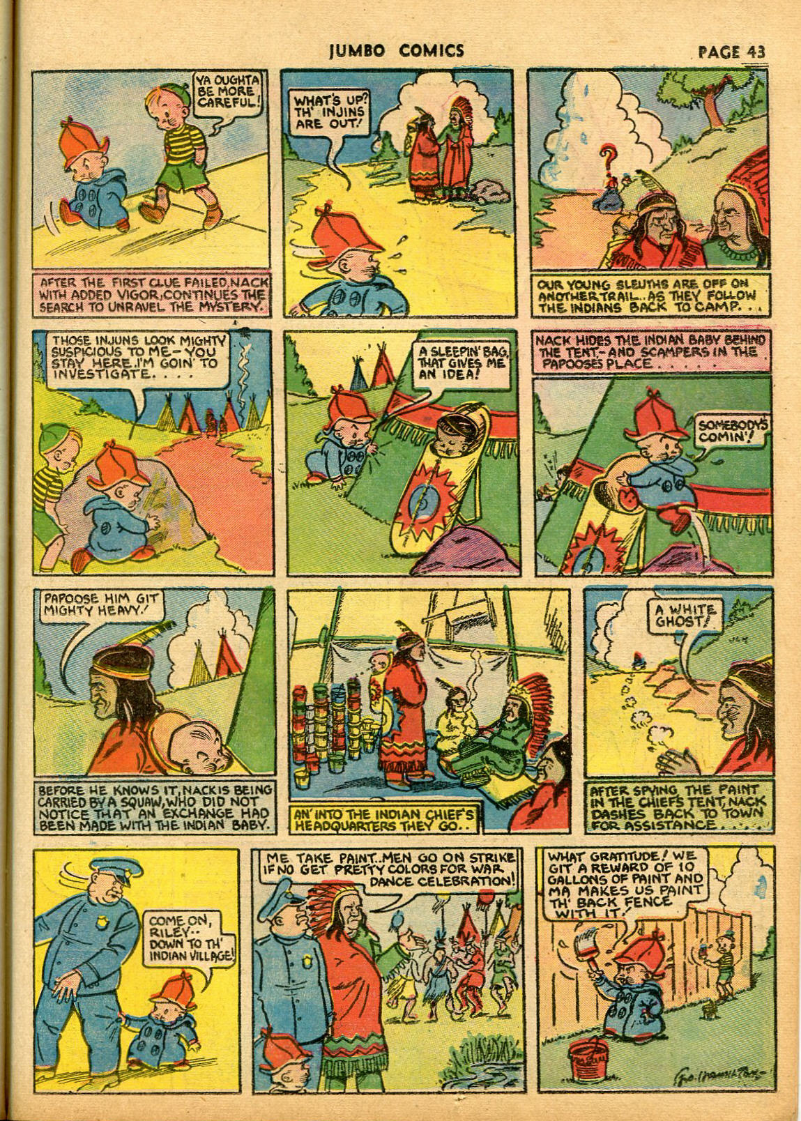 Read online Jumbo Comics comic -  Issue #21 - 45