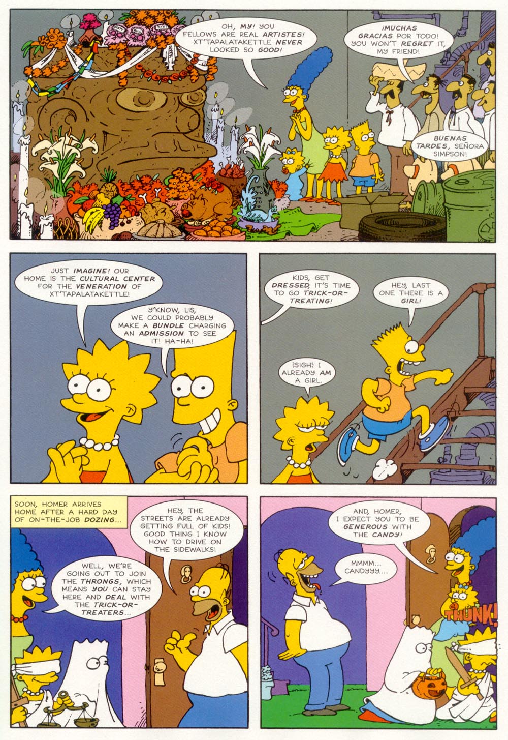 Read online Treehouse of Horror comic -  Issue #5 - 20