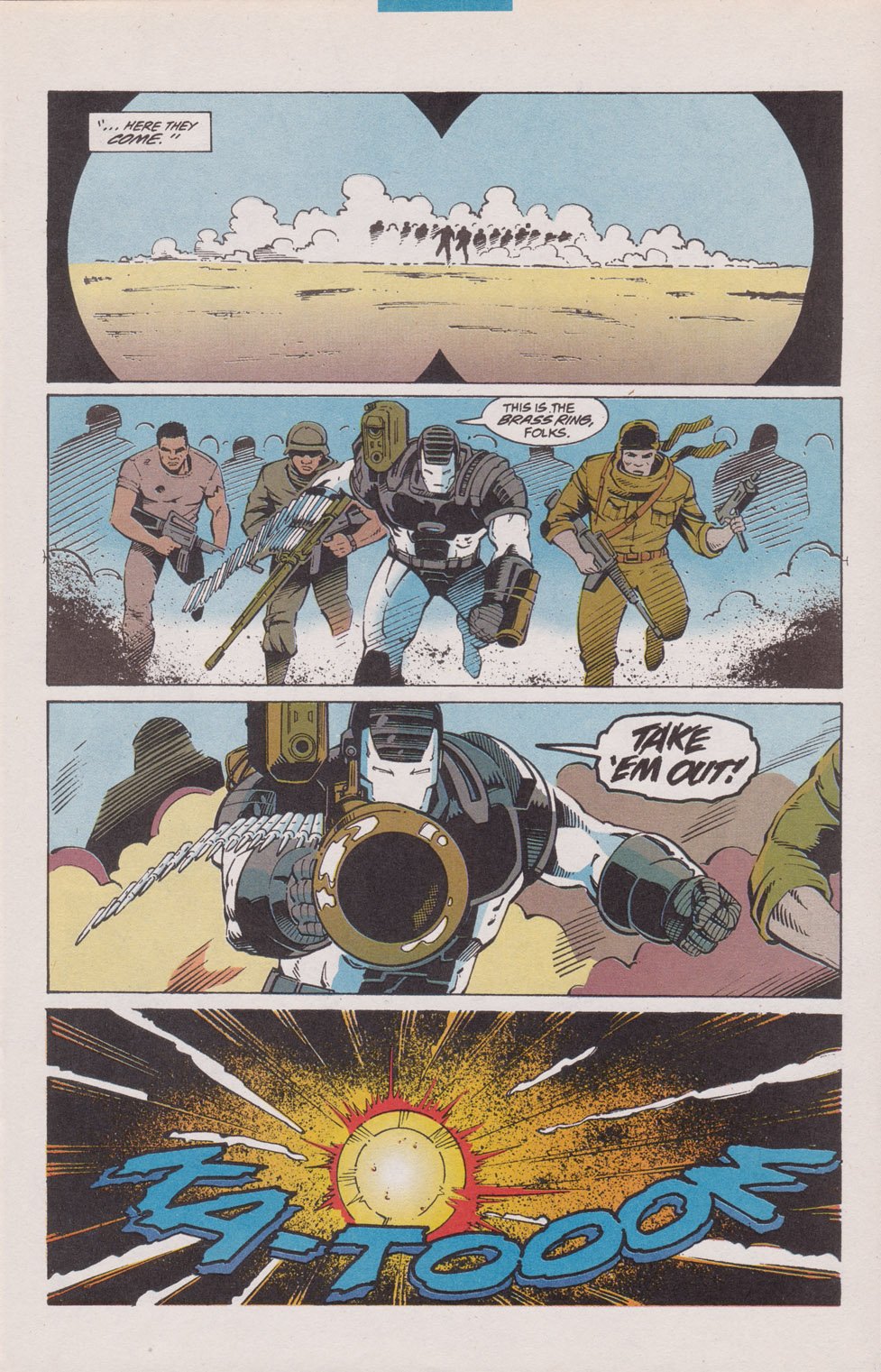 Read online War Machine (1994) comic -  Issue #4 - 10