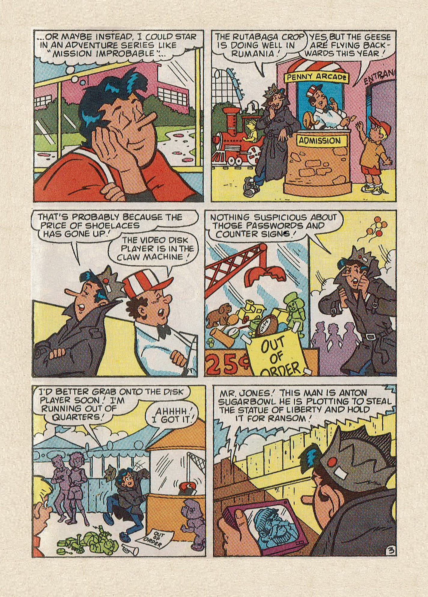 Read online Jughead Jones Comics Digest comic -  Issue #60 - 5