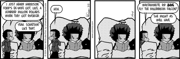 Read online The Boondocks Collection comic -  Issue # Year 2004 - 33