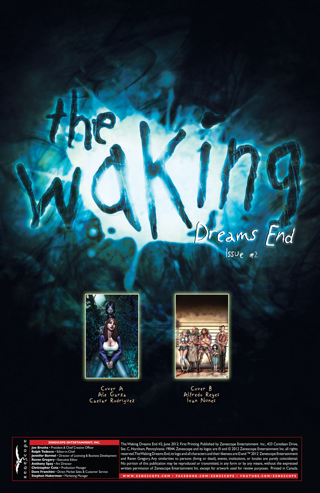 Read online The Waking: Dreams End comic -  Issue #2 - 2