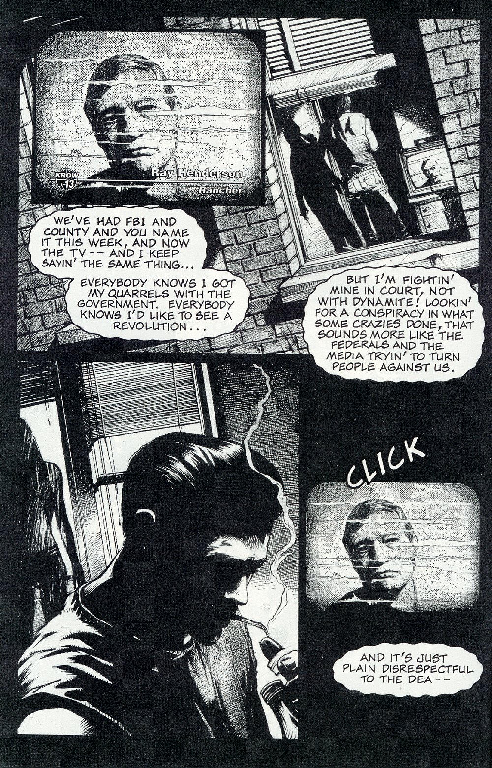 Read online The Crow: Flesh and Blood comic -  Issue #1 - 12