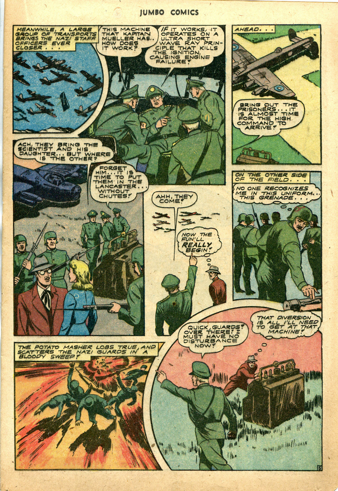 Read online Jumbo Comics comic -  Issue #62 - 20