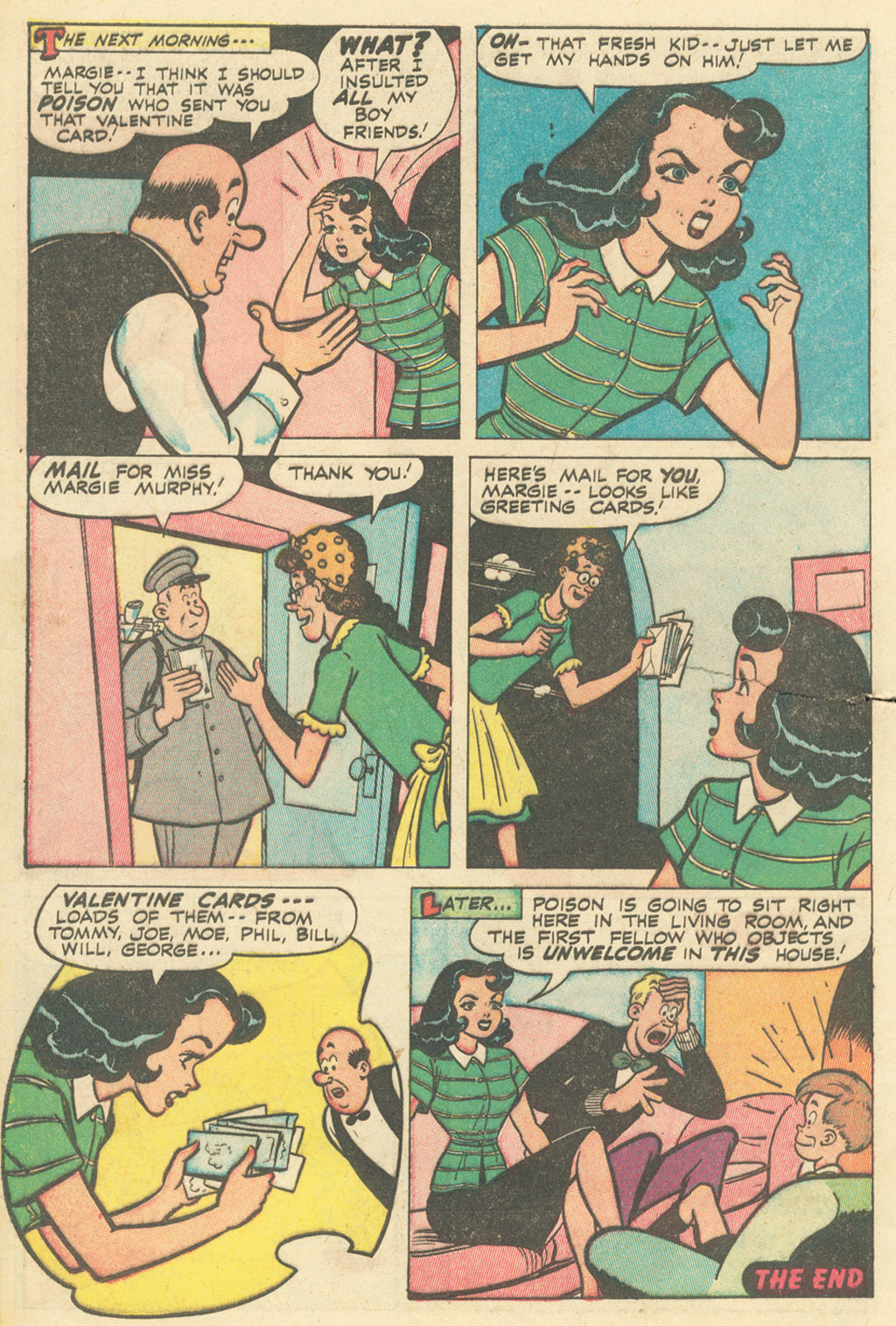 Read online Margie Comics comic -  Issue #37 - 8