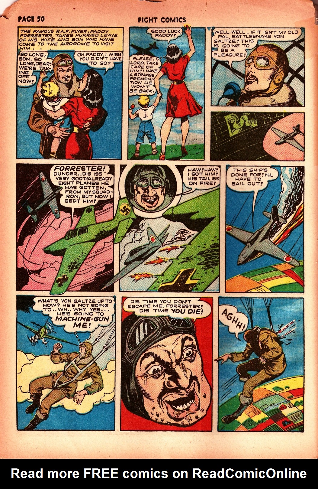 Read online Fight Comics comic -  Issue #23 - 52