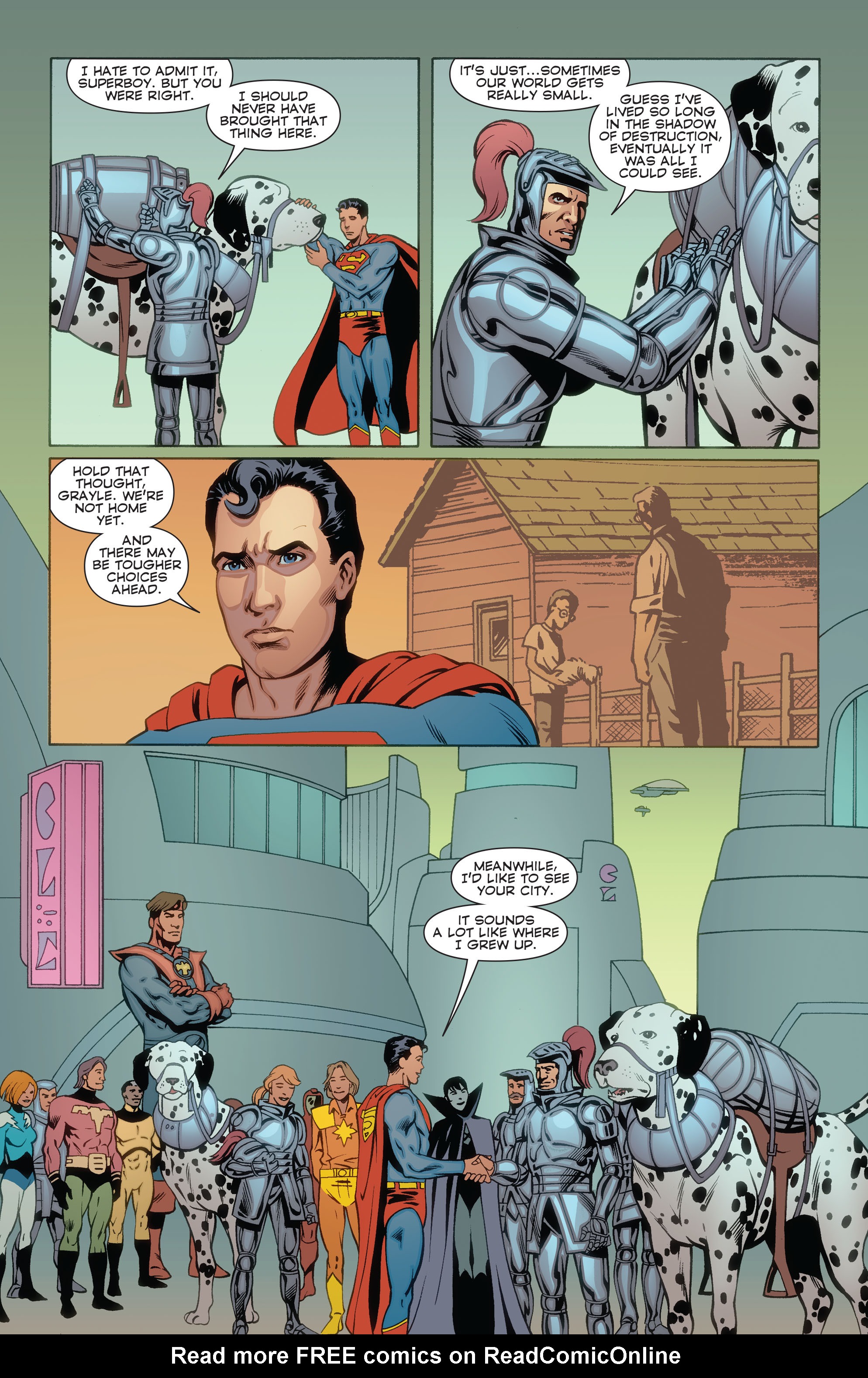 Read online Convergence Superboy and the Legion of Super-Heroes comic -  Issue #2 - 22