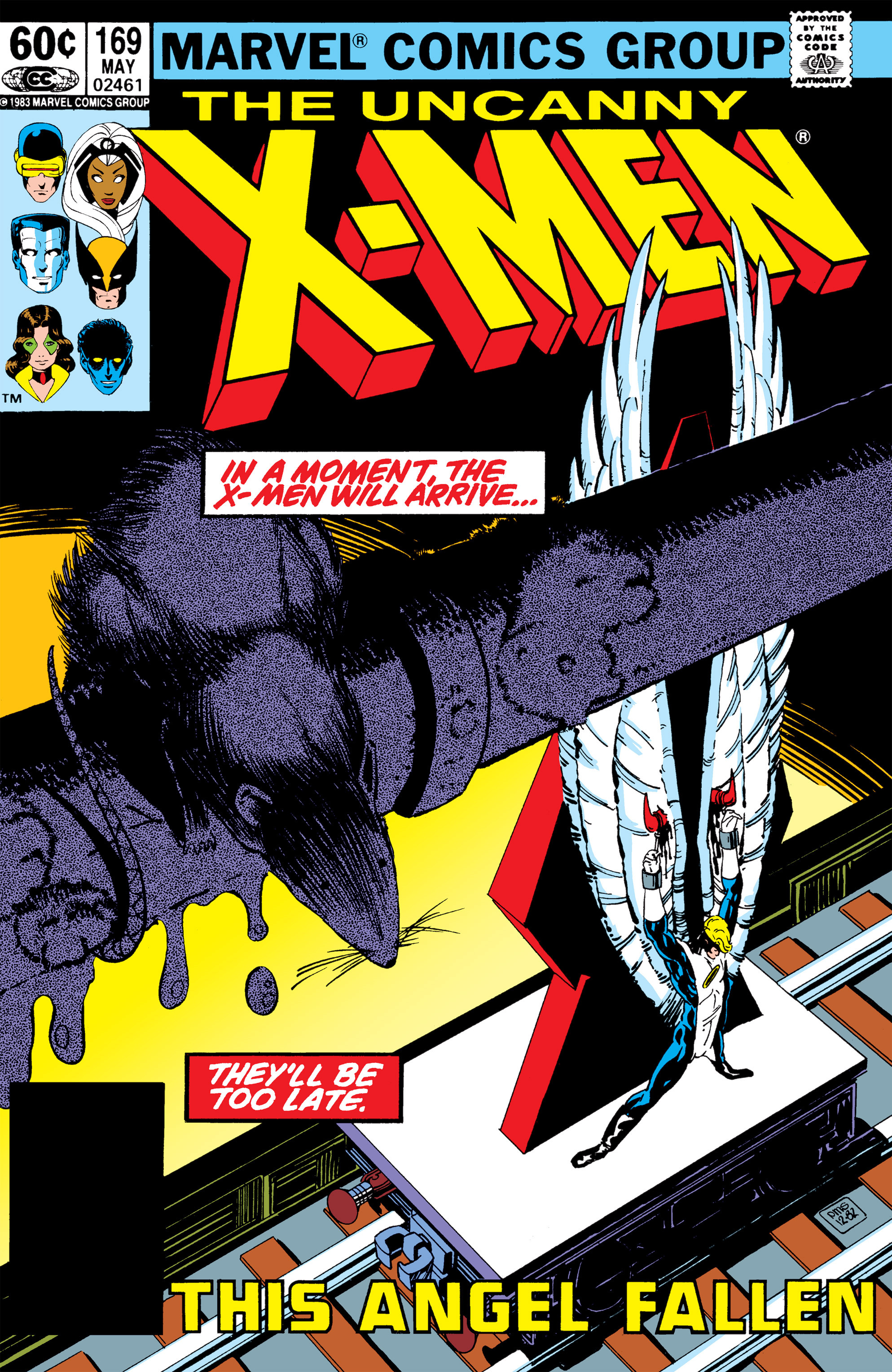 Read online Uncanny X-Men (1963) comic -  Issue #169 - 1