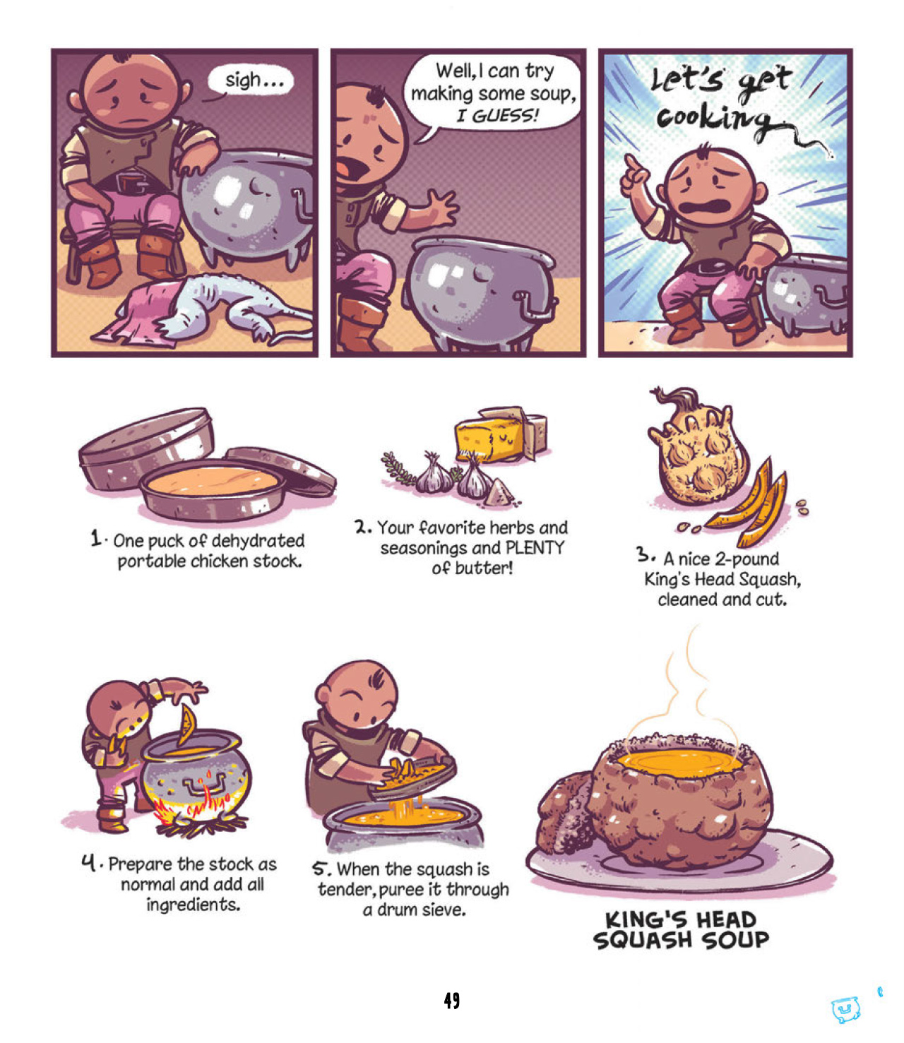 Read online Rutabaga: The Adventure Chef comic -  Issue # TPB 1 - 51