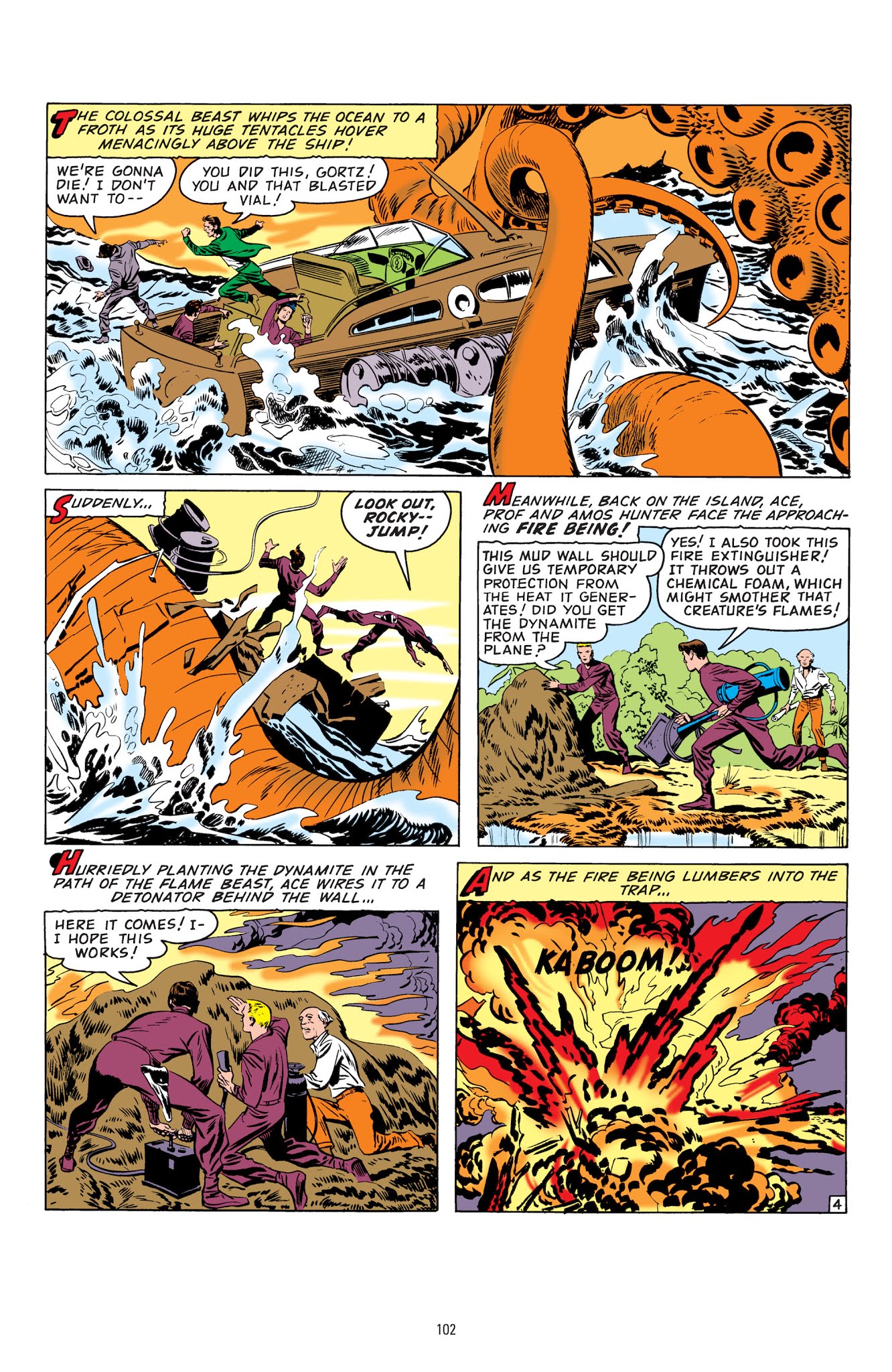 Read online Challengers of the Unknown by Jack Kirby comic -  Issue # TPB (Part 2) - 2