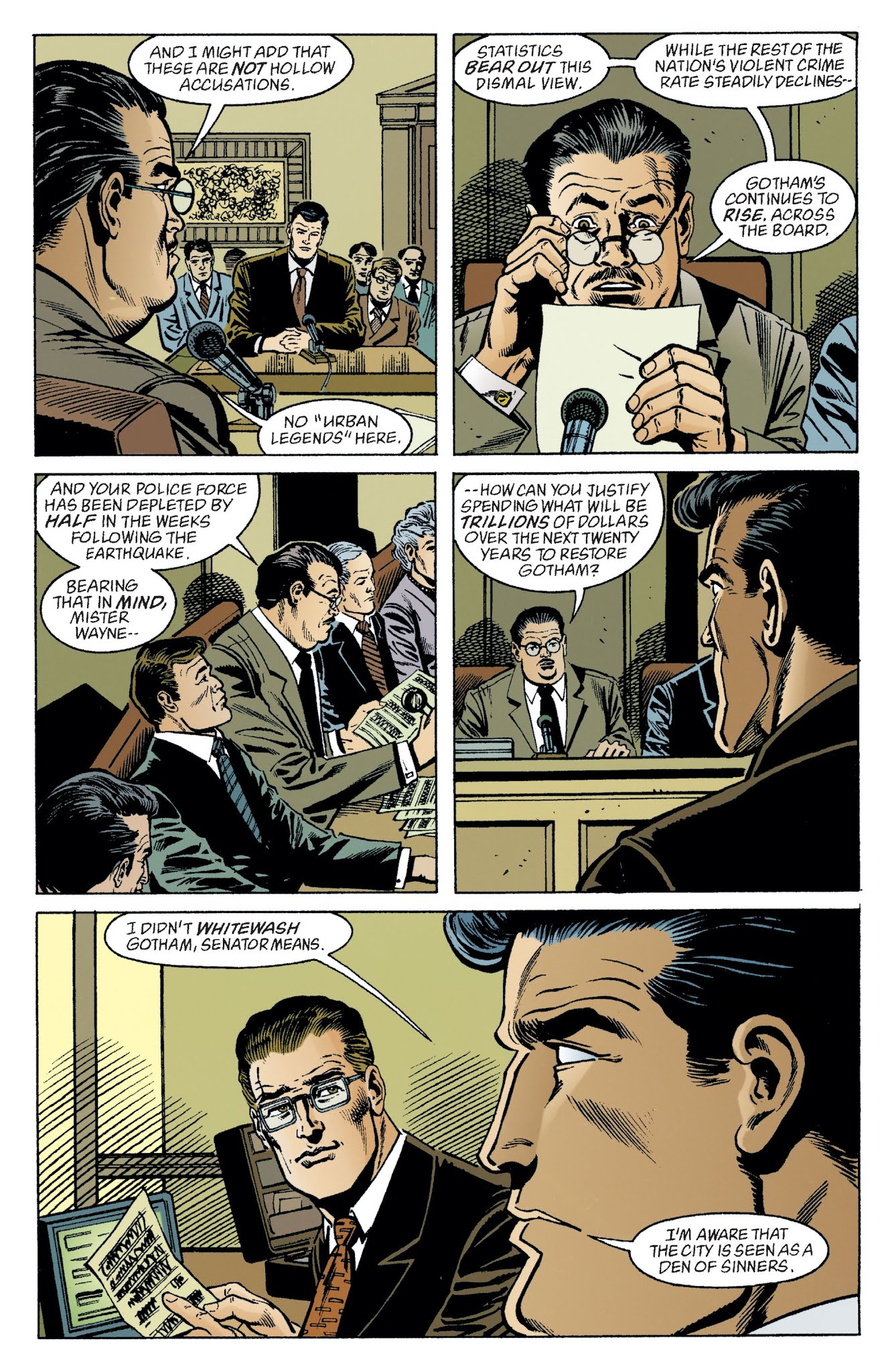 Read online Batman: Road To No Man's Land comic -  Issue # TPB 2 - 127