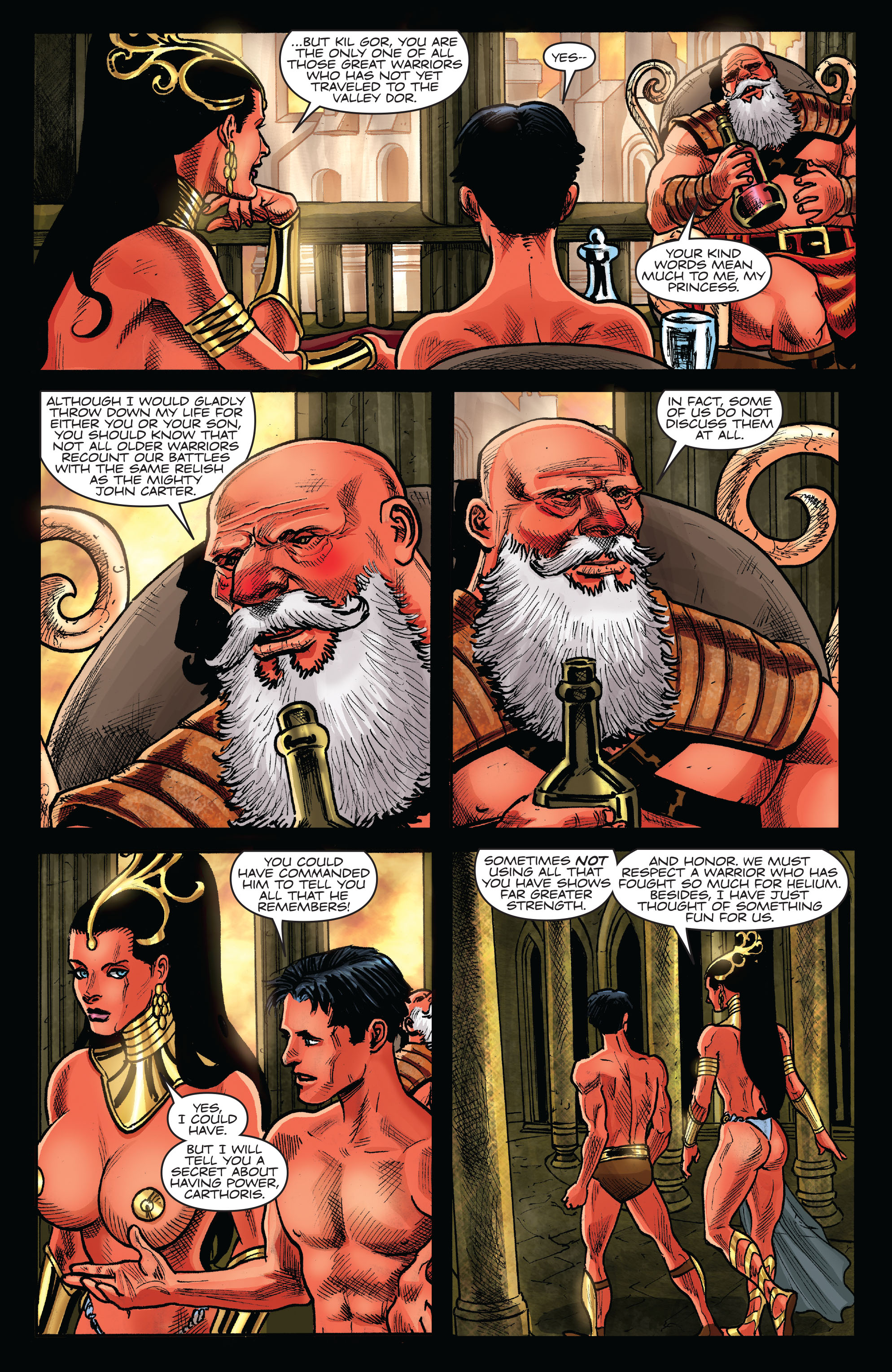 Read online Dejah Thoris and the White Apes of Mars comic -  Issue #1 - 7