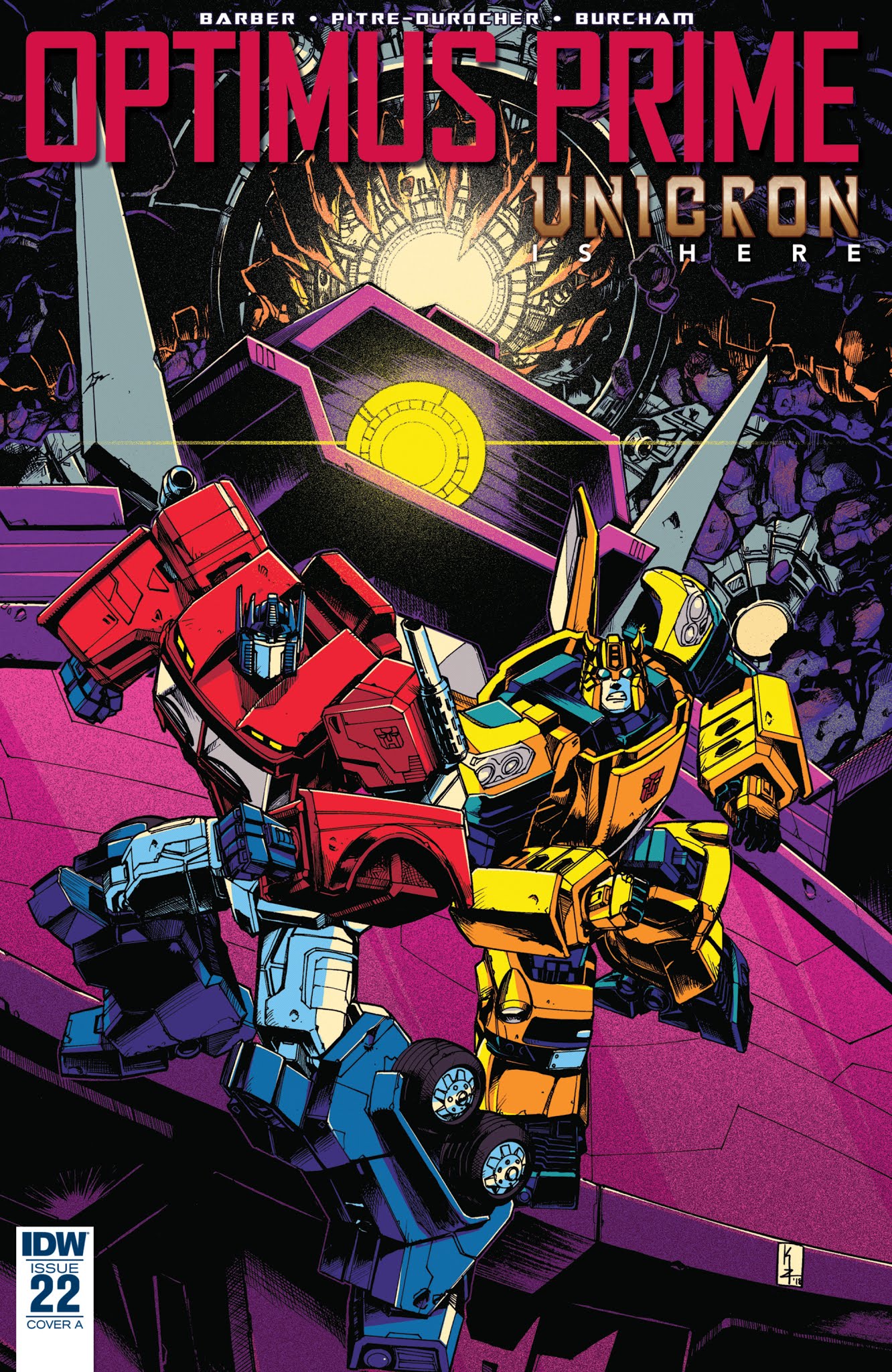 Read online Optimus Prime comic -  Issue #22 - 1