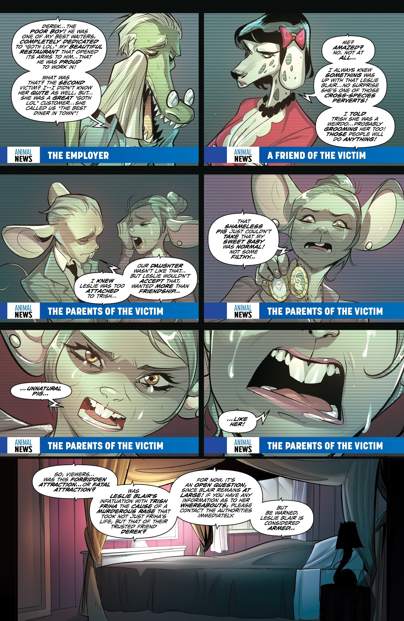 Read online Unnatural comic -  Issue #5 - 10