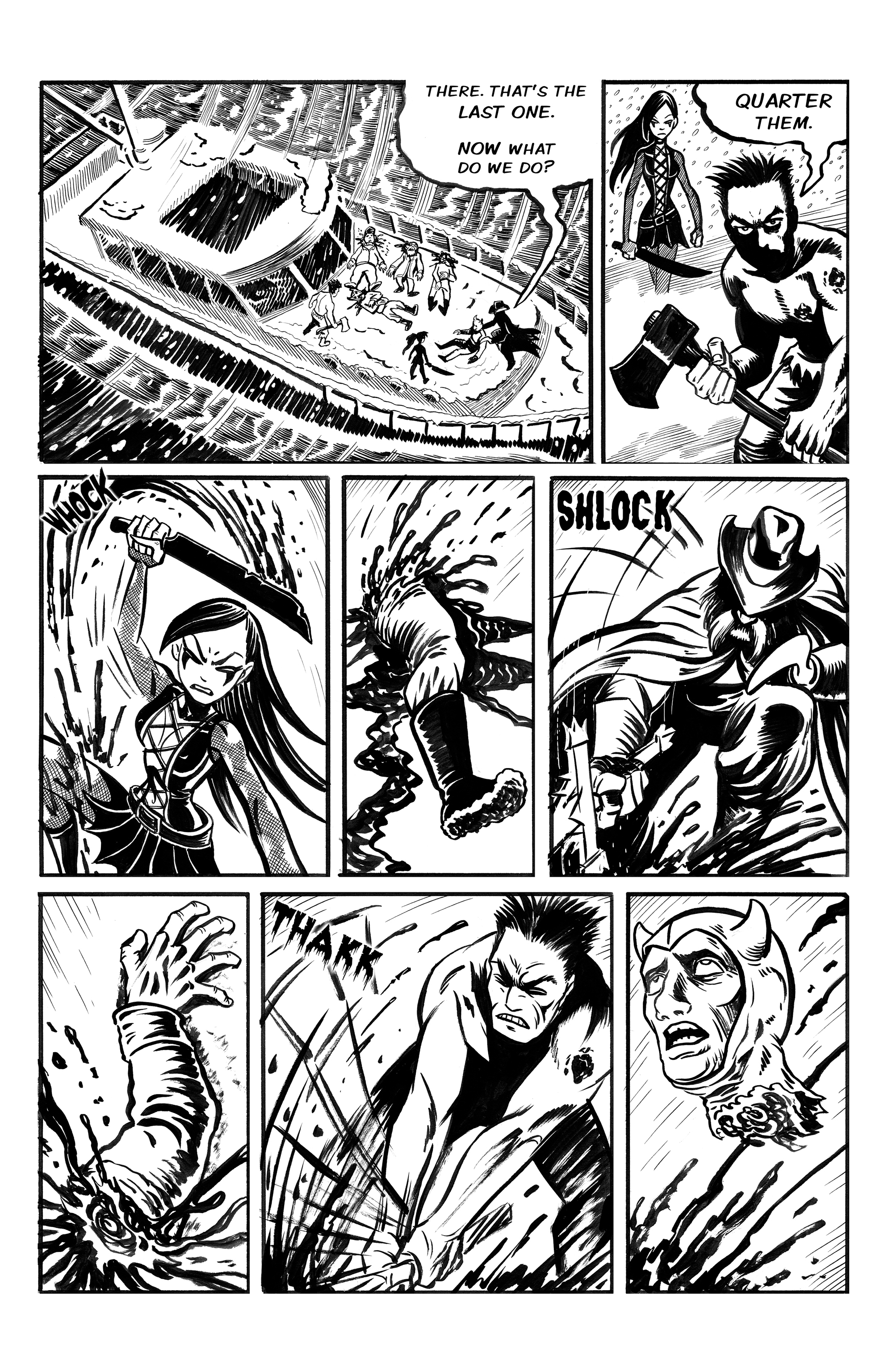 Read online Wulf and Batsy: Magnum Orgus comic -  Issue #6 - 18