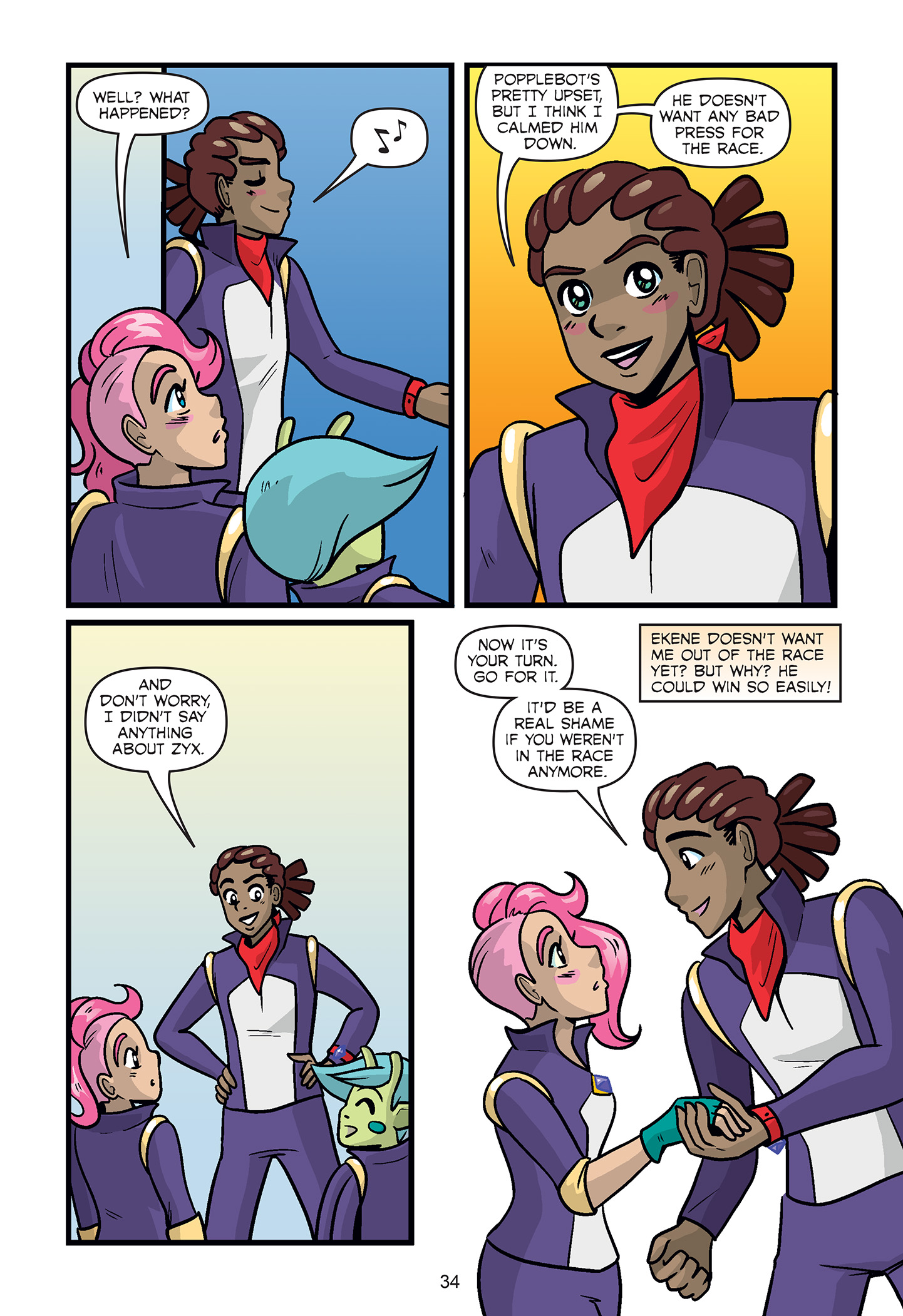 Read online Ana and the Cosmic Race comic -  Issue # TPB - 36