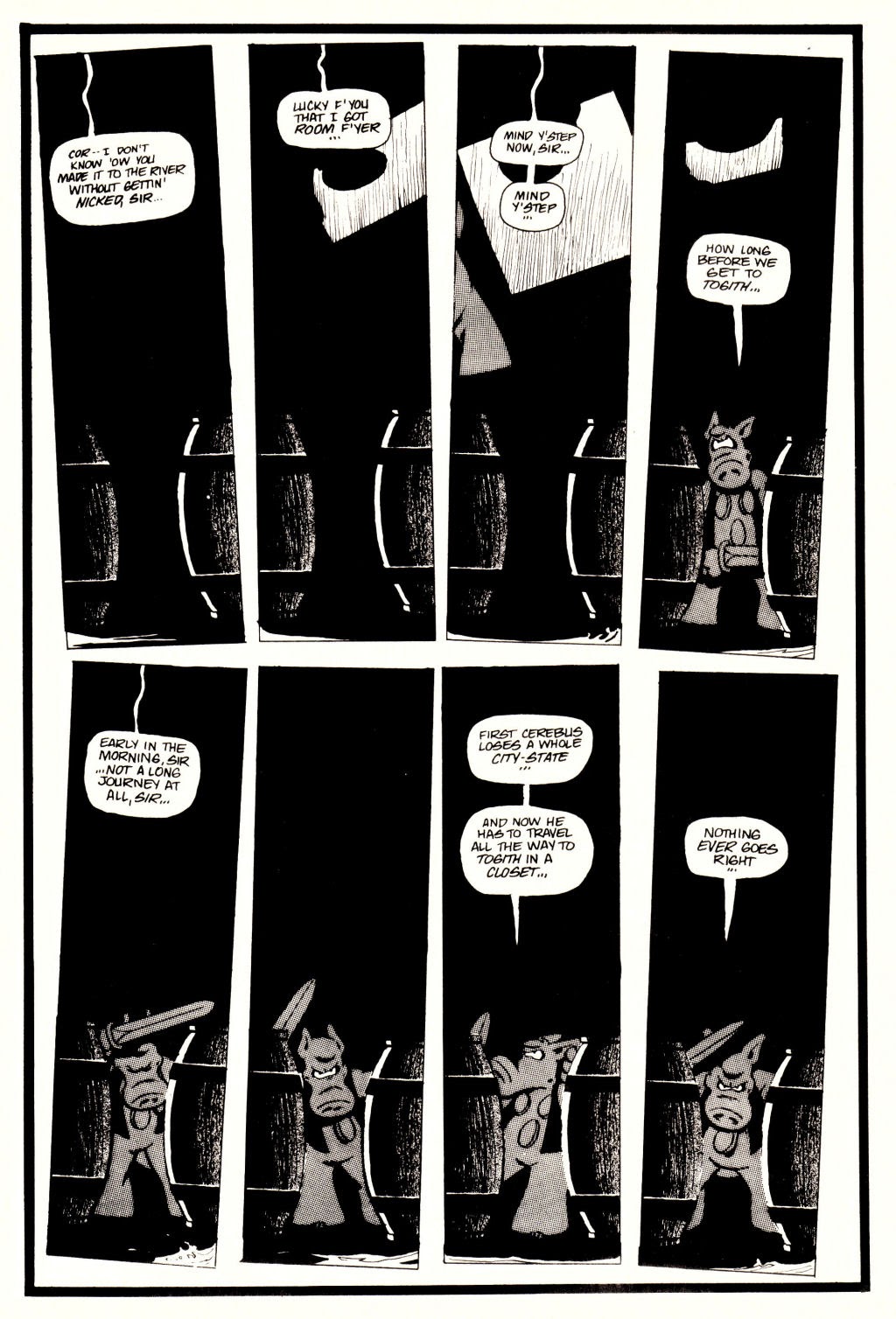Read online Cerebus comic -  Issue #0 - 5
