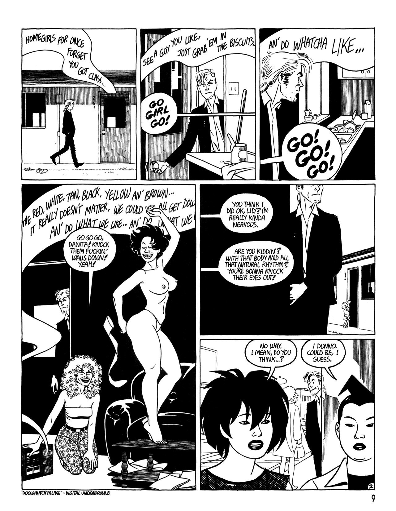 Read online Love and Rockets (1982) comic -  Issue #34 - 11