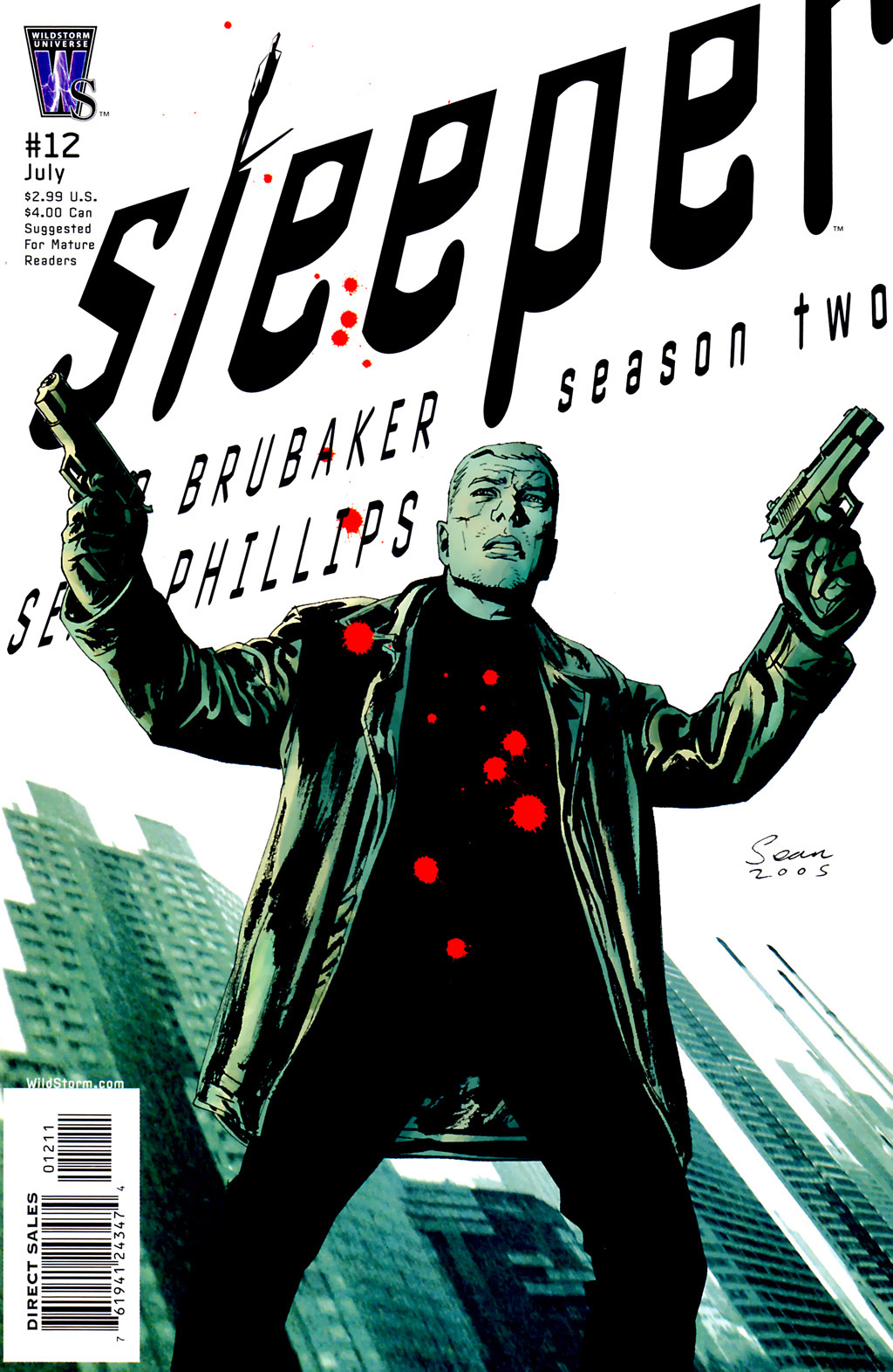 Read online Sleeper: Season Two comic -  Issue #12 - 1