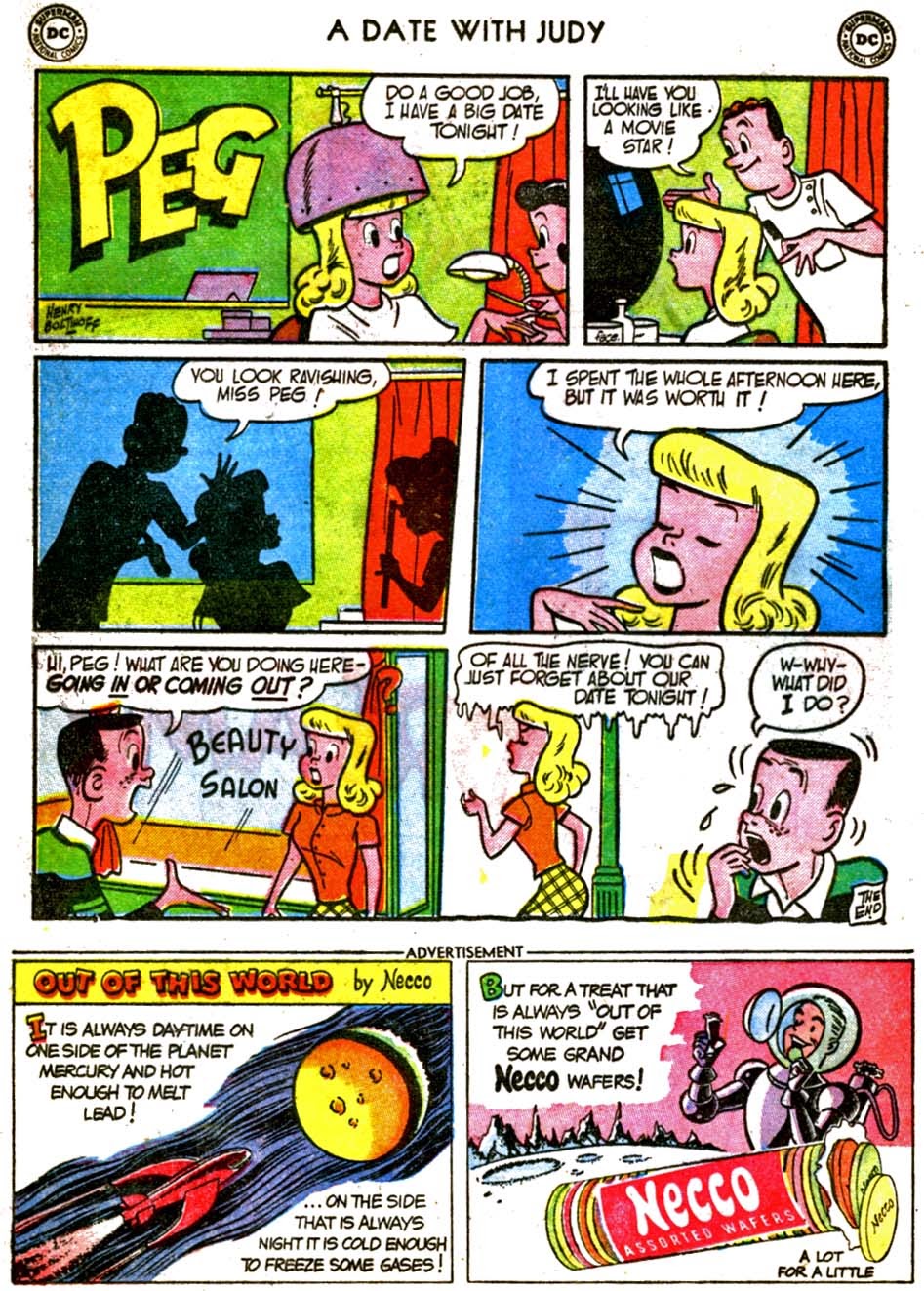 Read online A Date with Judy comic -  Issue #26 - 24