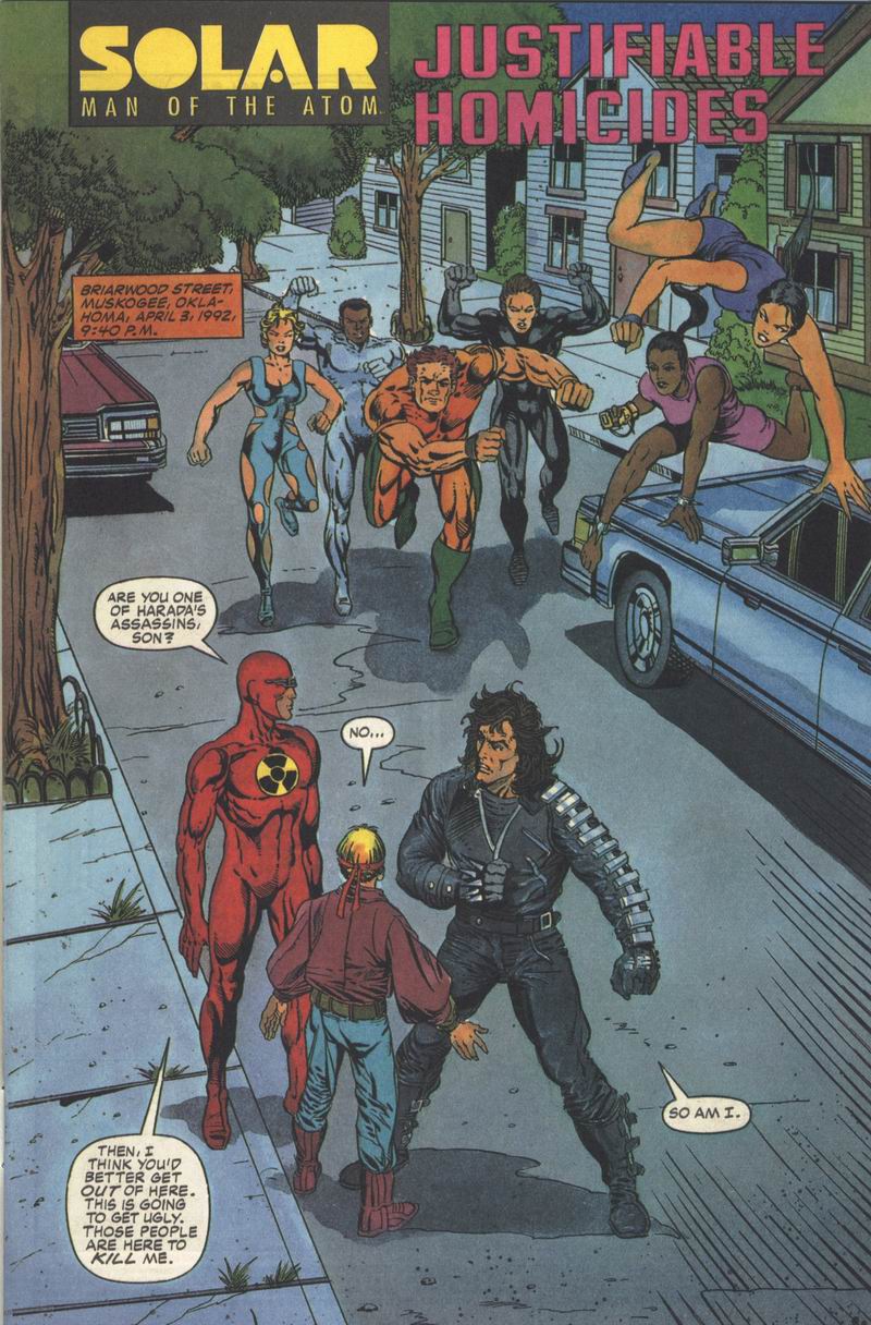 Read online Solar, Man of the Atom comic -  Issue #11 - 2