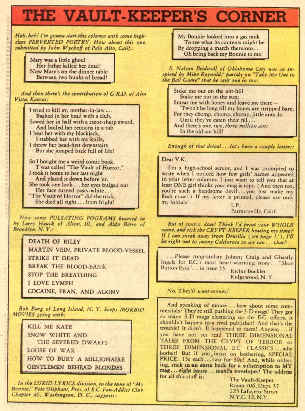 Read online The Vault of Horror (1950) comic -  Issue #37 - 21