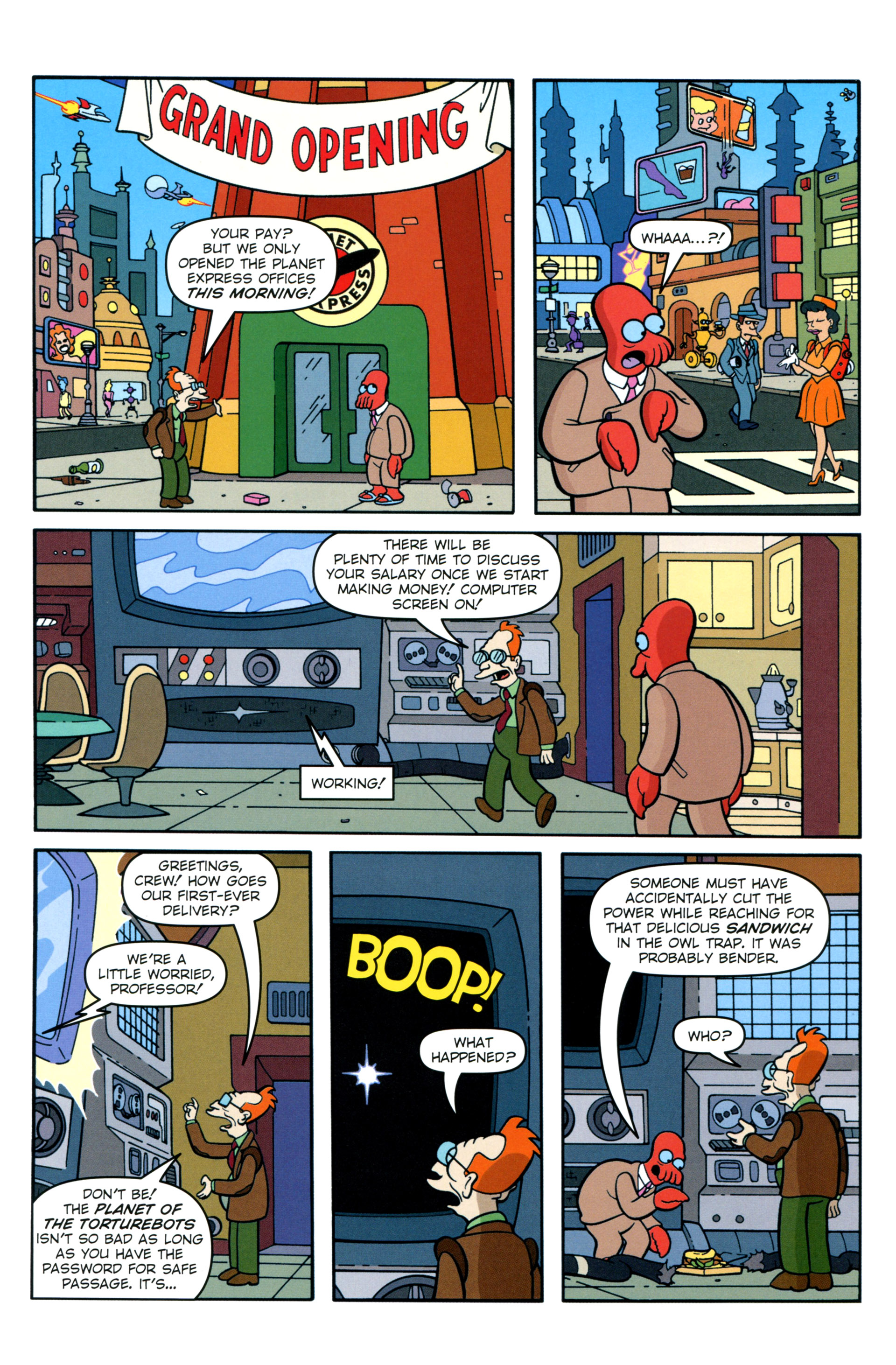 Read online Futurama Comics comic -  Issue #67 - 4