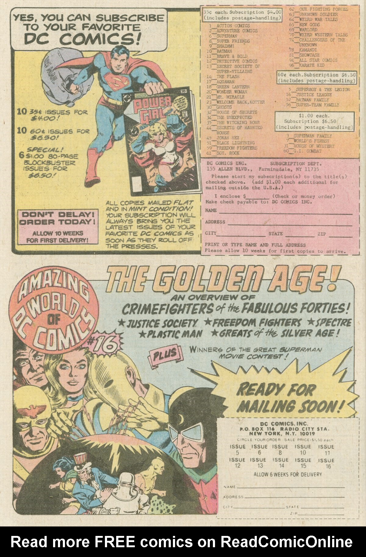 Read online The Superman Family comic -  Issue #187 - 68