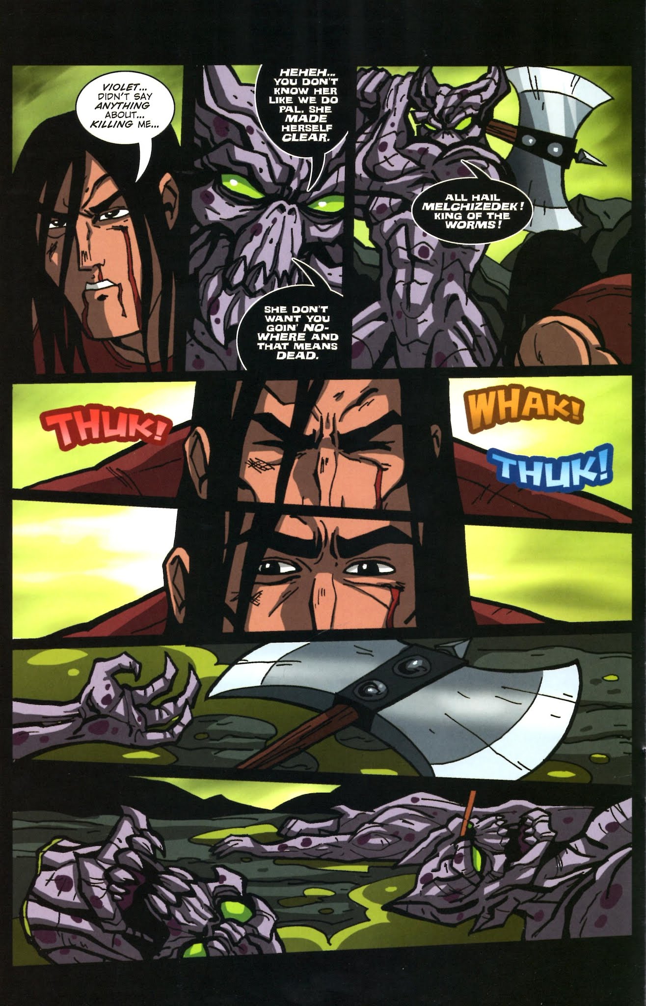 Read online [email protected]: The Witch Queen comic -  Issue #4 - 10