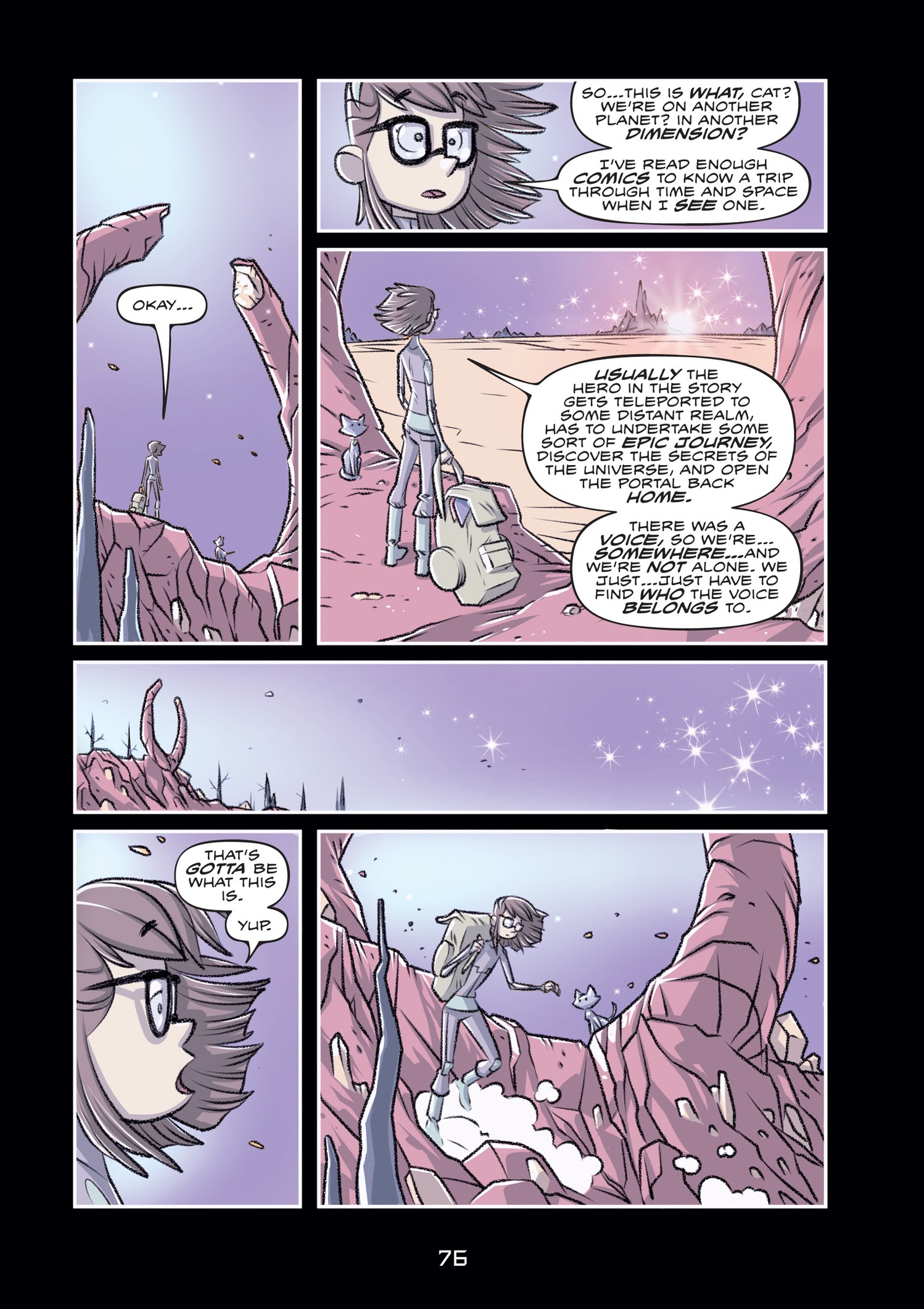 Read online The Infinite Adventures of Supernova: Pepper Page Saves the Universe! comic -  Issue # TPB (Part 1) - 79