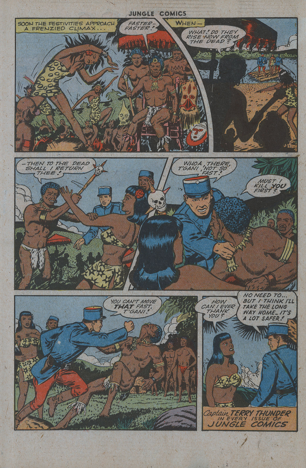 Read online Jungle Comics comic -  Issue #64 - 27