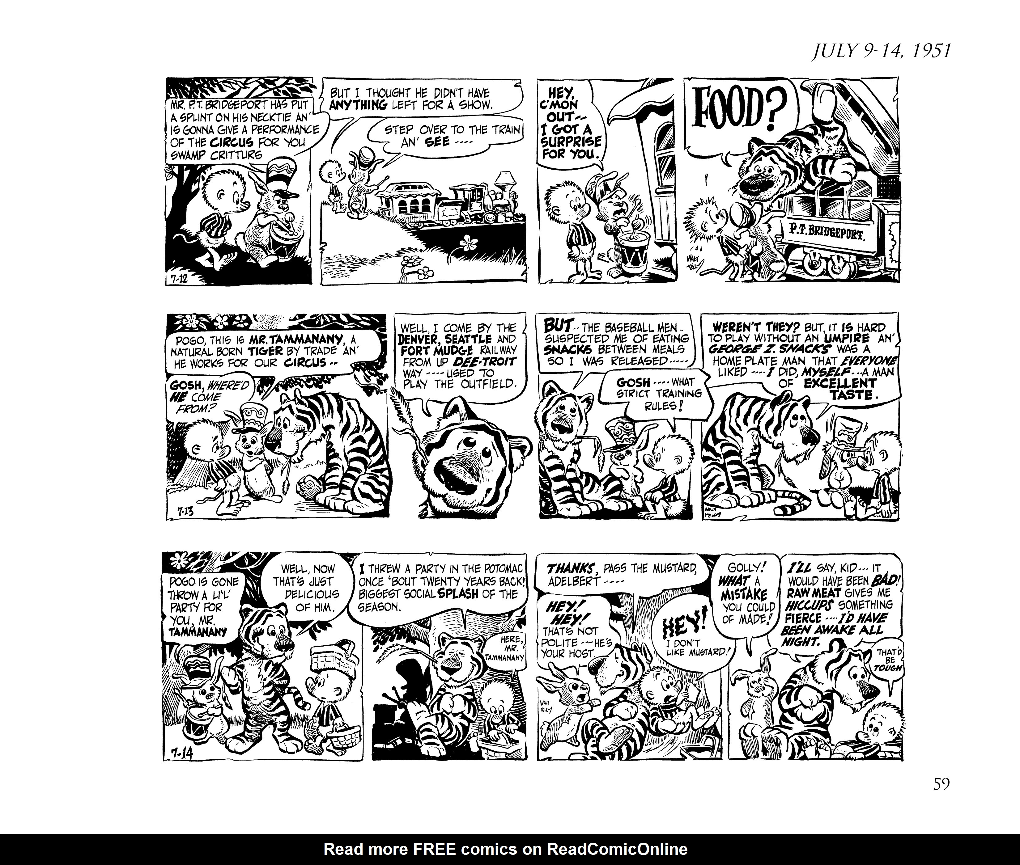 Read online Pogo by Walt Kelly: The Complete Syndicated Comic Strips comic -  Issue # TPB 2 (Part 1) - 77