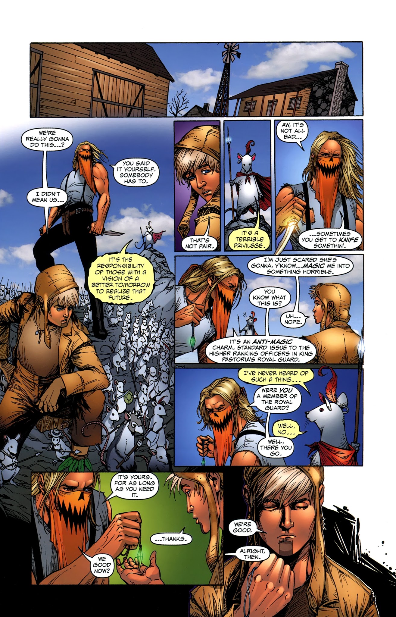 Read online Legend of Oz: The Wicked West comic -  Issue #8 - 16