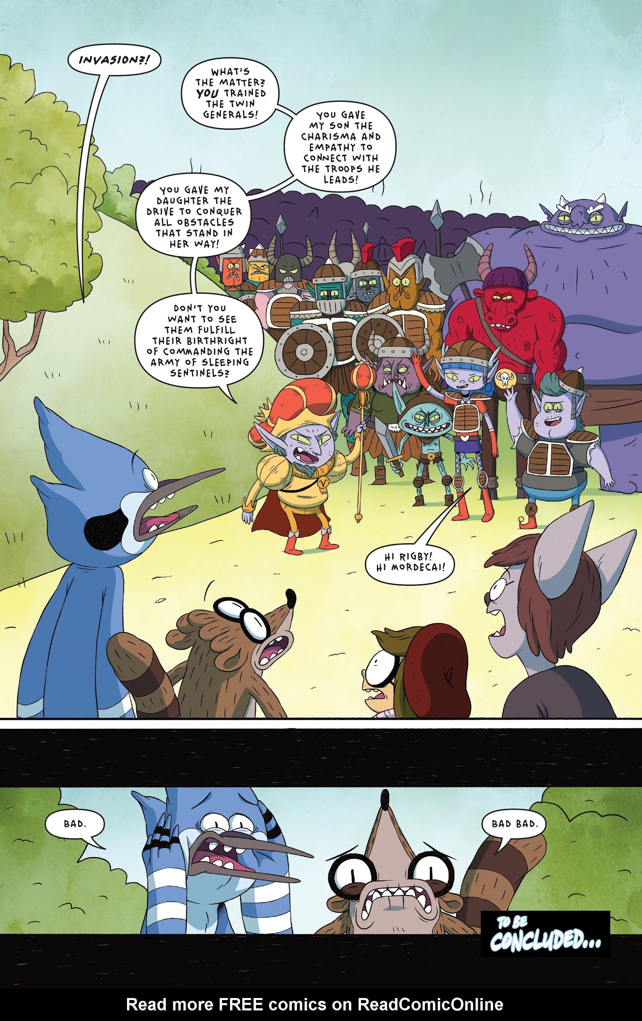 Read online Regular Show: 25 Years Later comic -  Issue #5 - 24