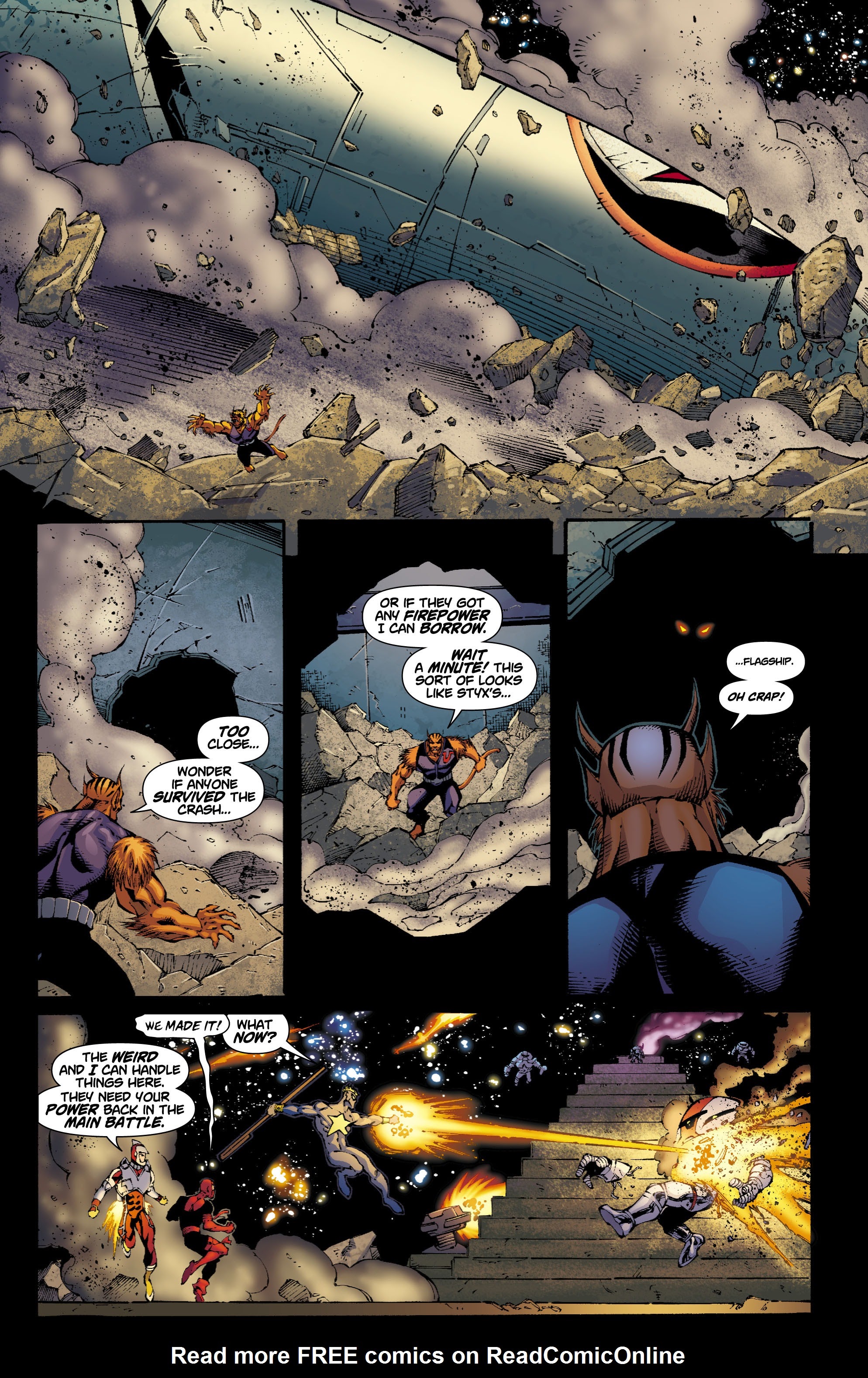 Read online Rann/Thanagar Holy War comic -  Issue #8 - 8