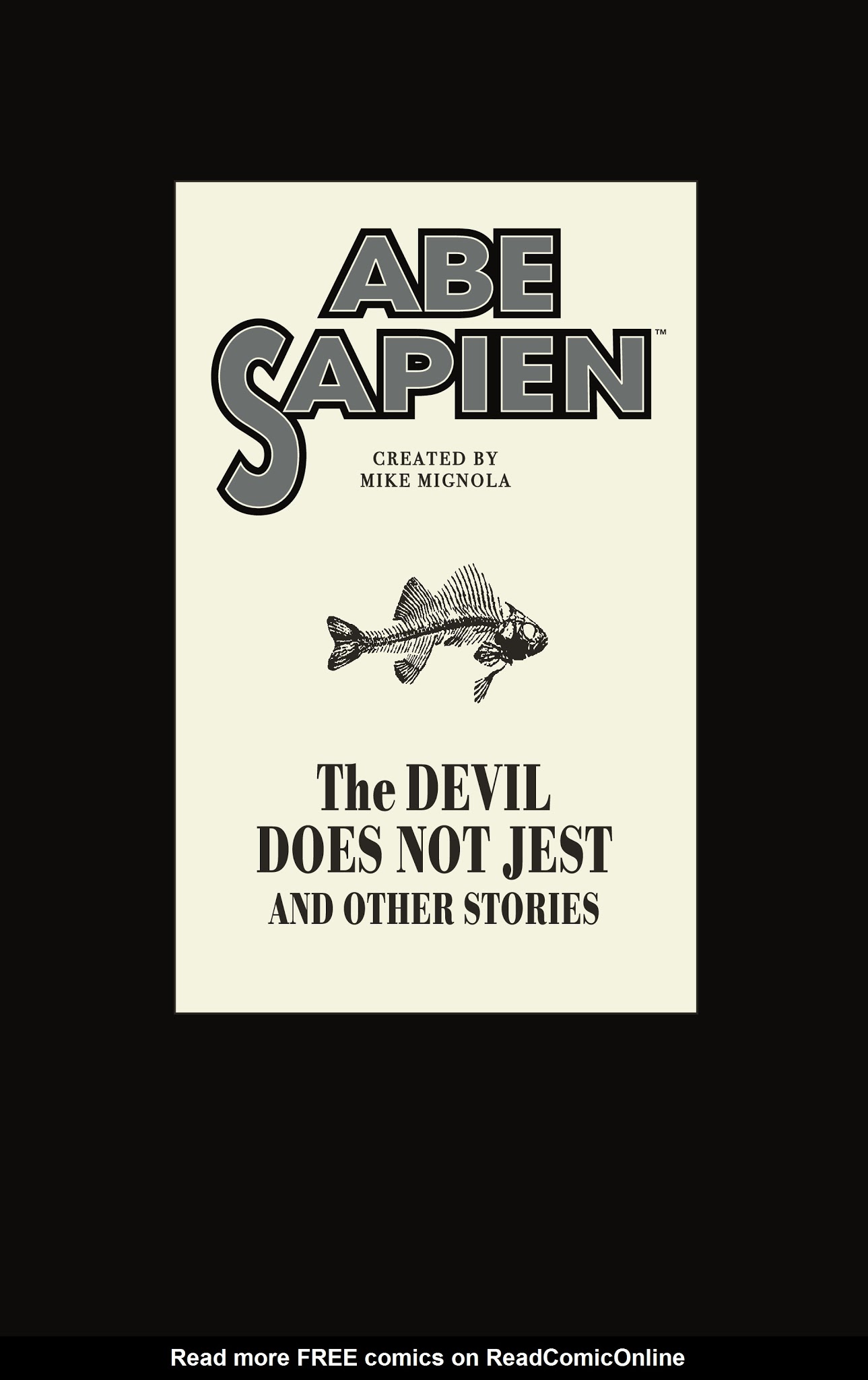 Read online Abe Sapien: The Devil Does Not Jest and Other Stories comic -  Issue # TPB - 3