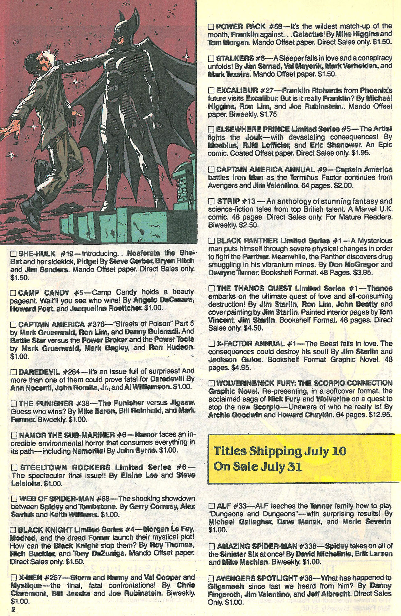 Read online Marvel Age comic -  Issue #91 - 4