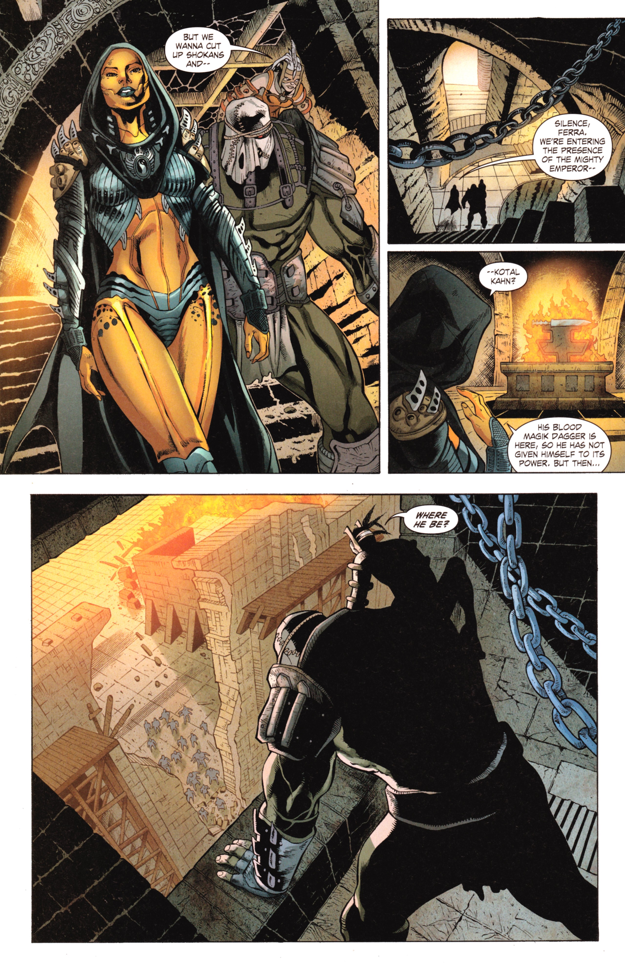 Read online Mortal Kombat X [II] comic -  Issue #6 - 22