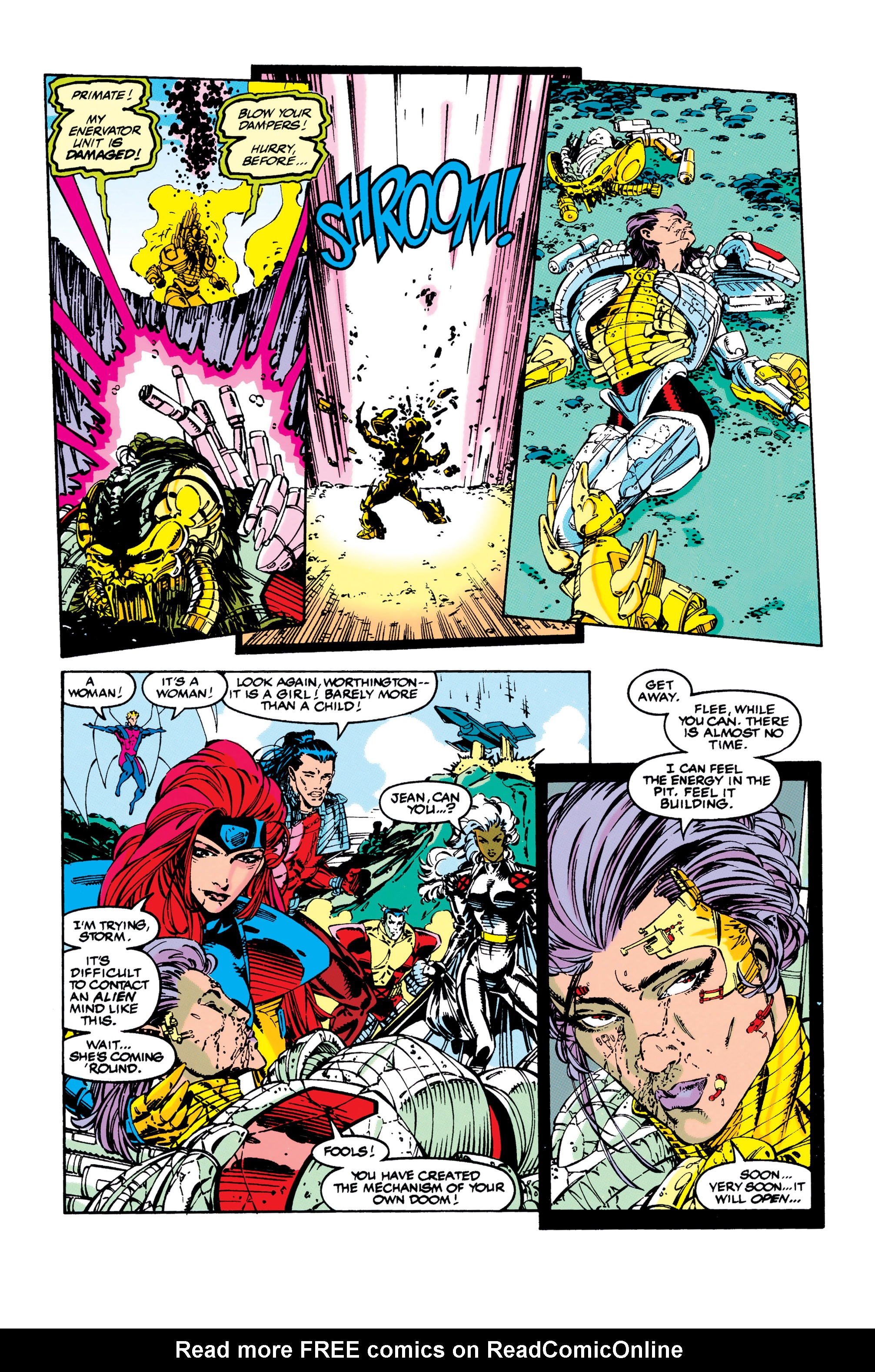 Read online Uncanny X-Men (1963) comic -  Issue #284 - 16