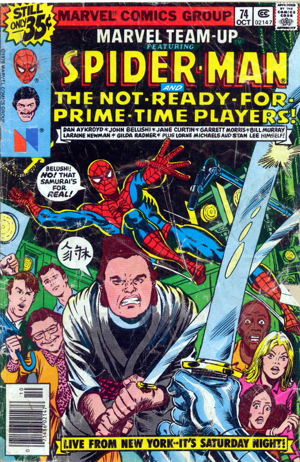 Read online Marvel Team-Up (1972) comic -  Issue #74 - 1
