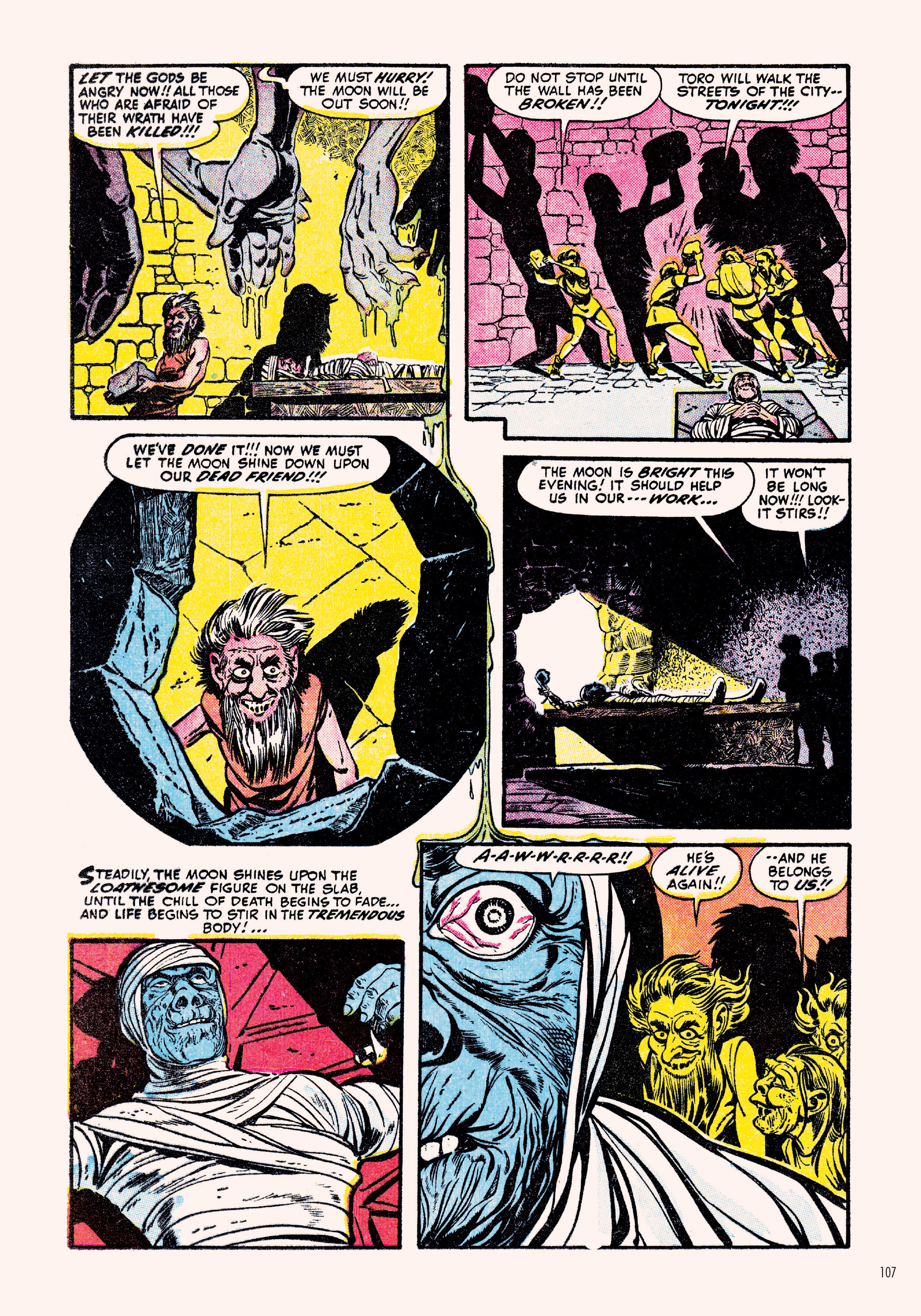 Read online Classic Monsters of Pre-Code Horror Comics: Mummies comic -  Issue # TPB - 107