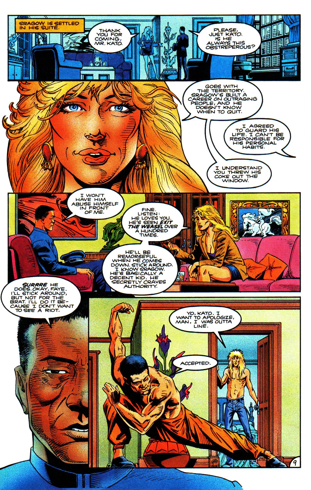 Read online Kato of the Green Hornet II comic -  Issue #1 - 10
