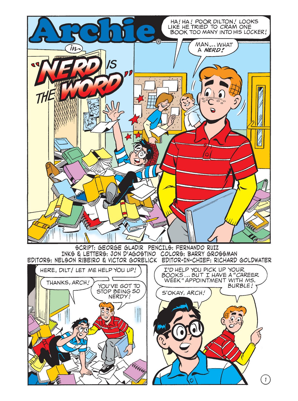 Read online Archie Digest Magazine comic -  Issue #238 - 2