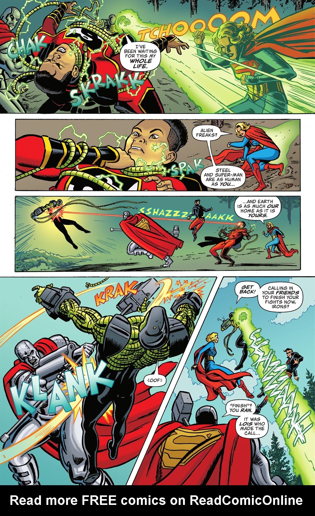 Read online Superman: Action Comics: Warworld Revolution comic -  Issue # TPB (Part 2) - 70