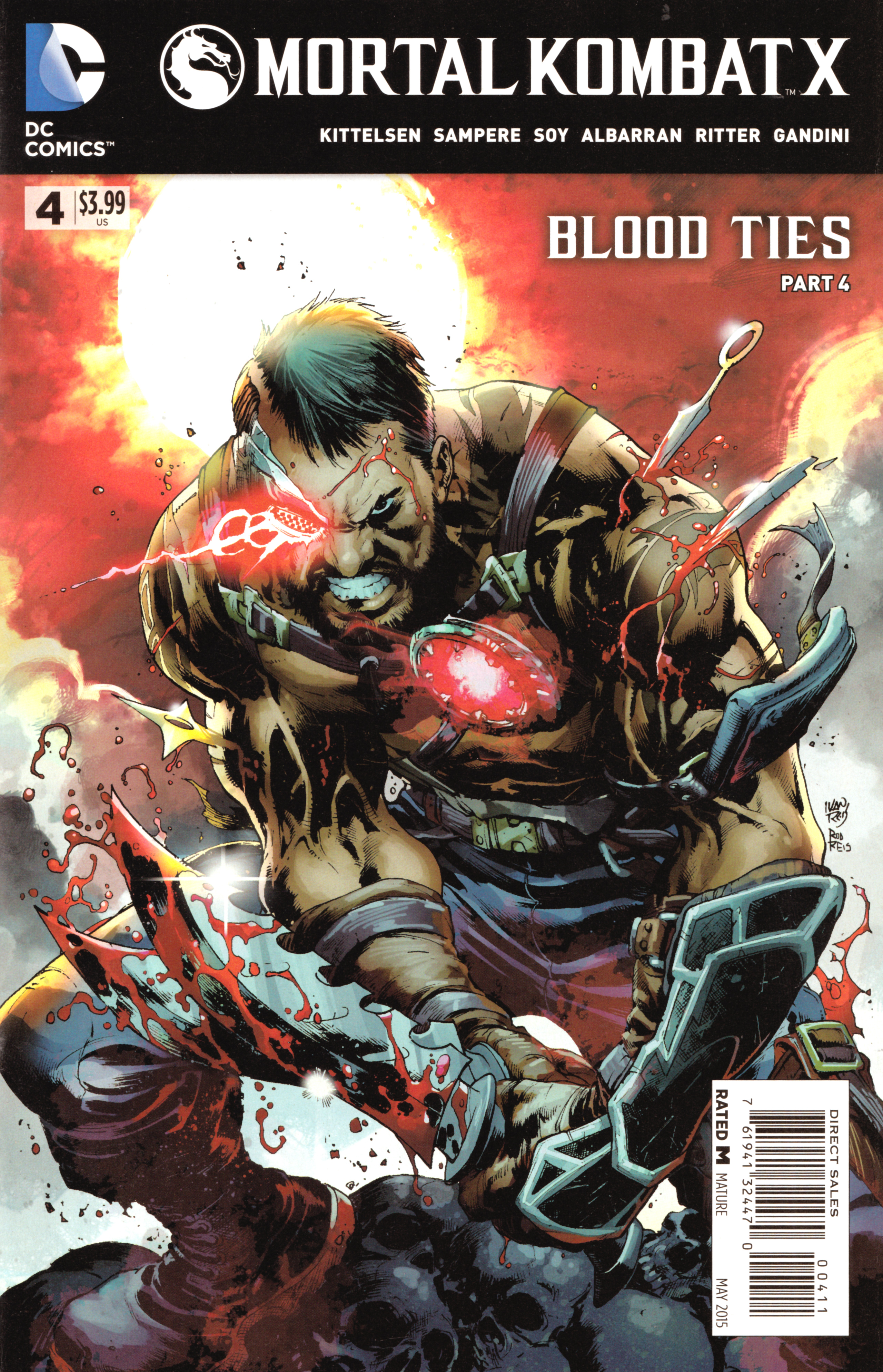 Read online Mortal Kombat X [II] comic -  Issue #4 - 1