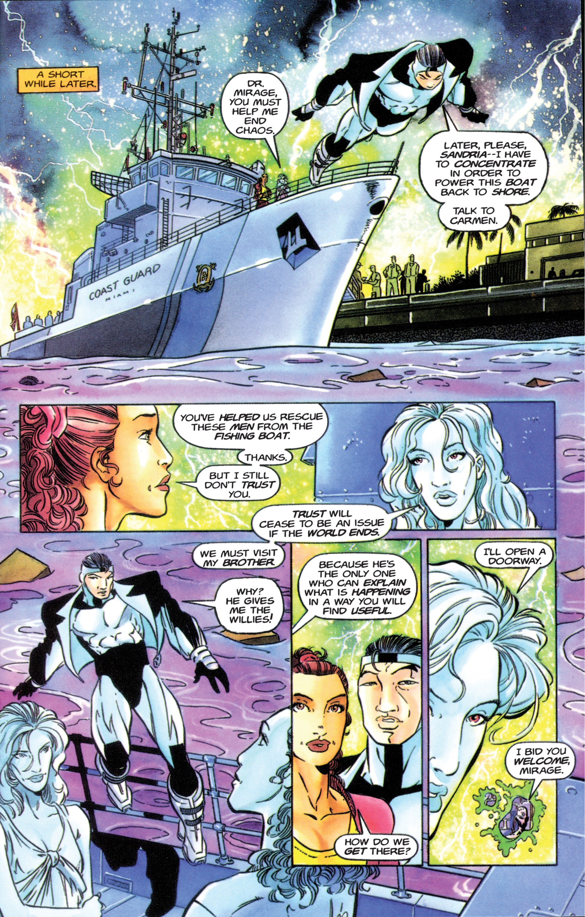 Read online The Second Life of Doctor Mirage comic -  Issue #11 - 16