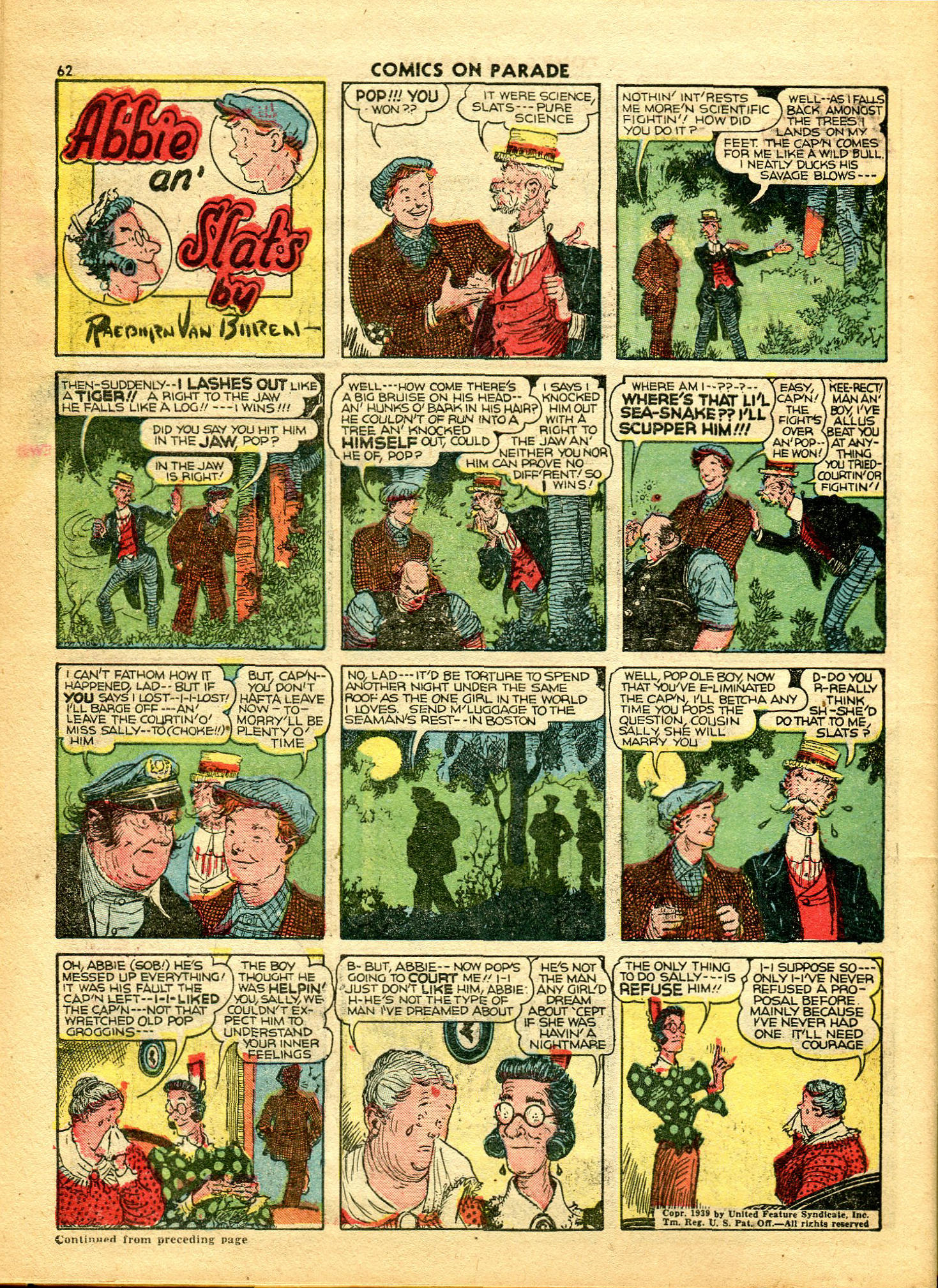 Read online Comics on Parade comic -  Issue #15 - 64