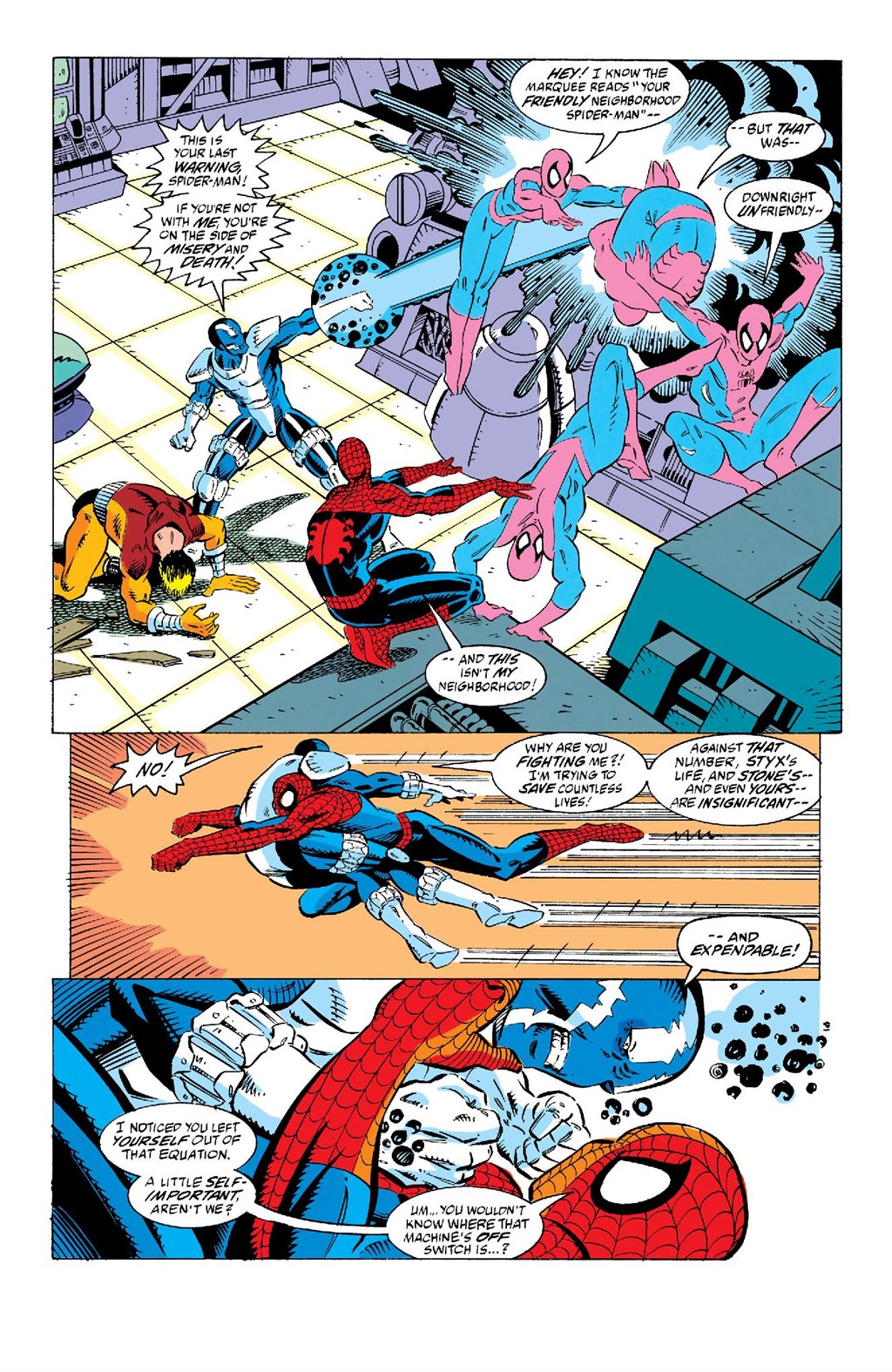 Read online Amazing Spider-Man Epic Collection comic -  Issue # Invasion of the Spider-Slayers (Part 4) - 50