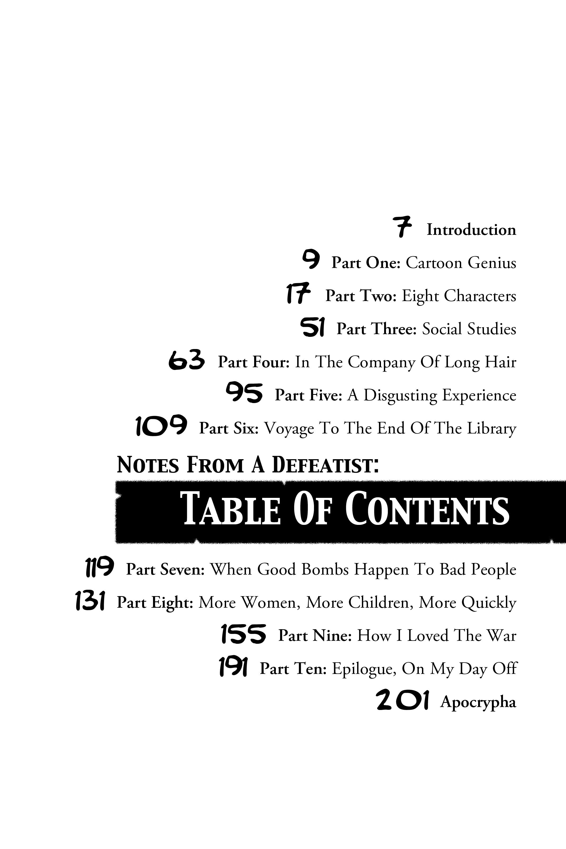 Read online Notes from a Defeatist comic -  Issue # TPB (Part 1) - 5